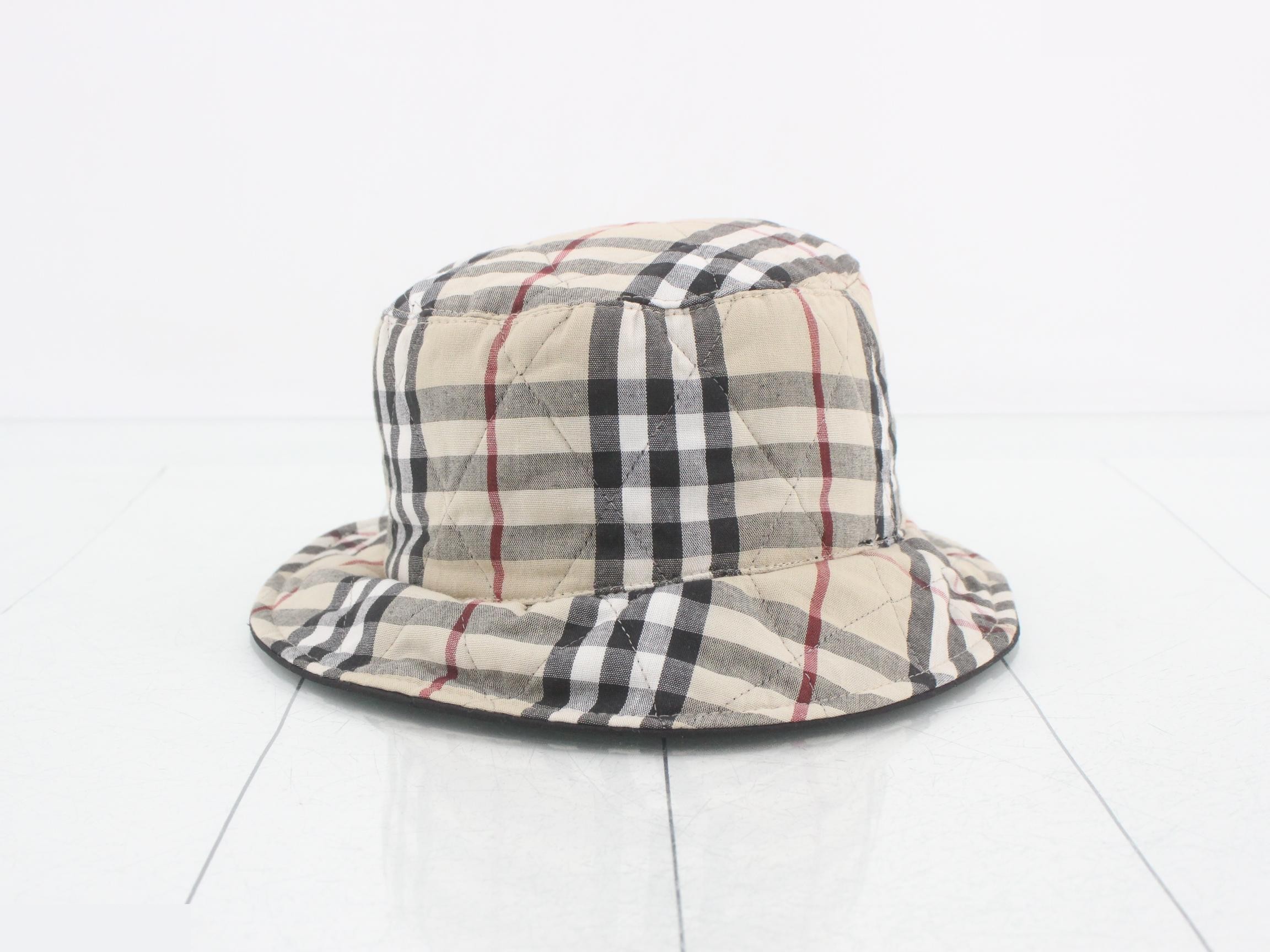 Reversible quilted hat — view 2