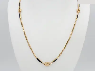 Other lines: Precious metals, necklaces, pendants, chain approximately 77cm