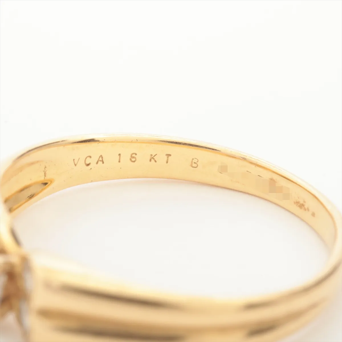 diamond ring, 18Kt (yellow gold), 3.0g, 0.32 diamonds, B5277A4. — view 3