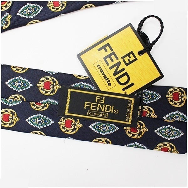 unused silk tie — view 3