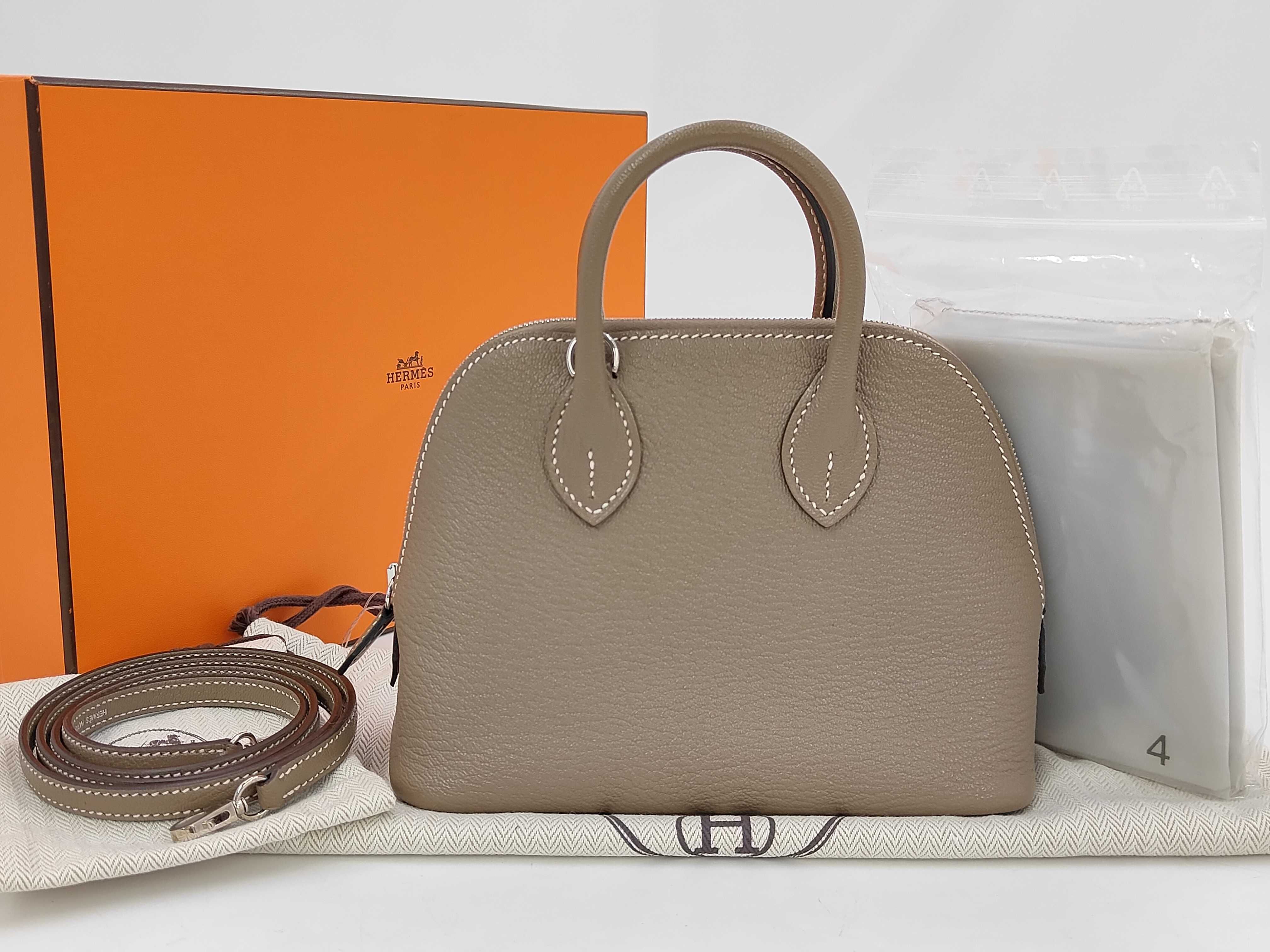 Bolide 1923 Mini Etoupe U-stamp handbag