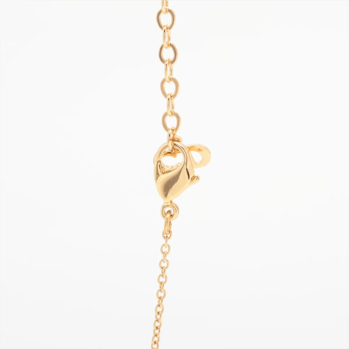 emblem necklace, GP gold, — view 3