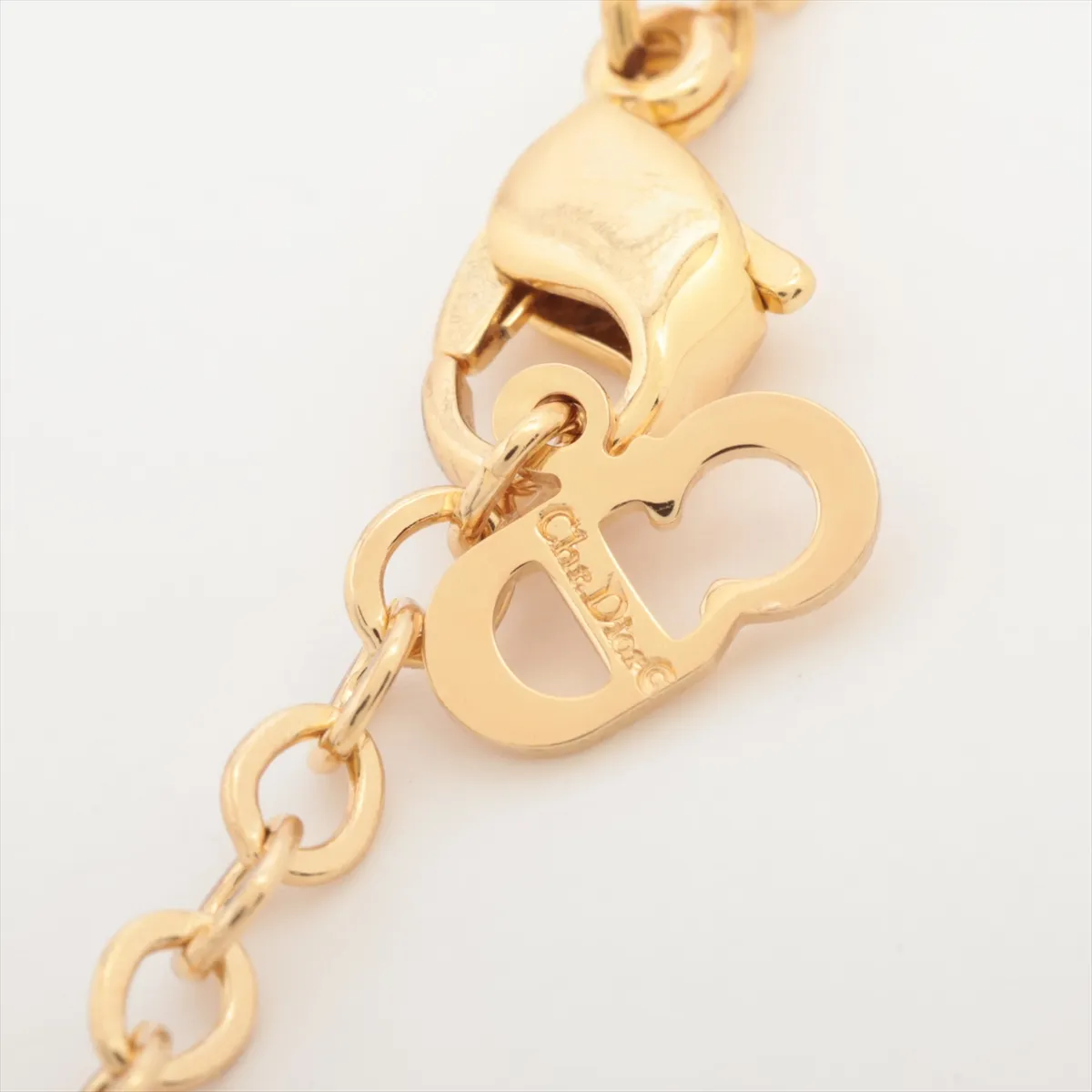 emblem necklace, GP gold, — view 4