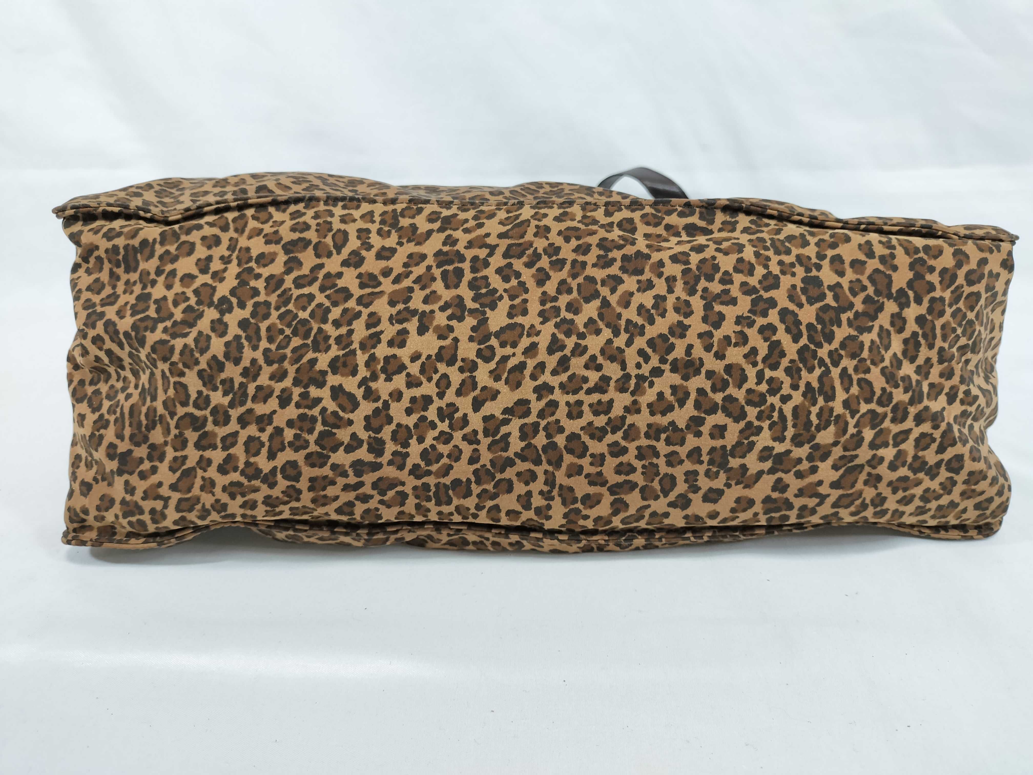 tote leopard print tote bag — view 7