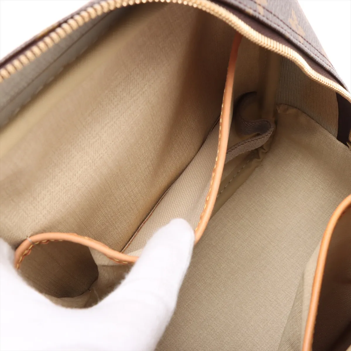 Monogram Deauville M47270 MB0014 Brown with initials — view 11