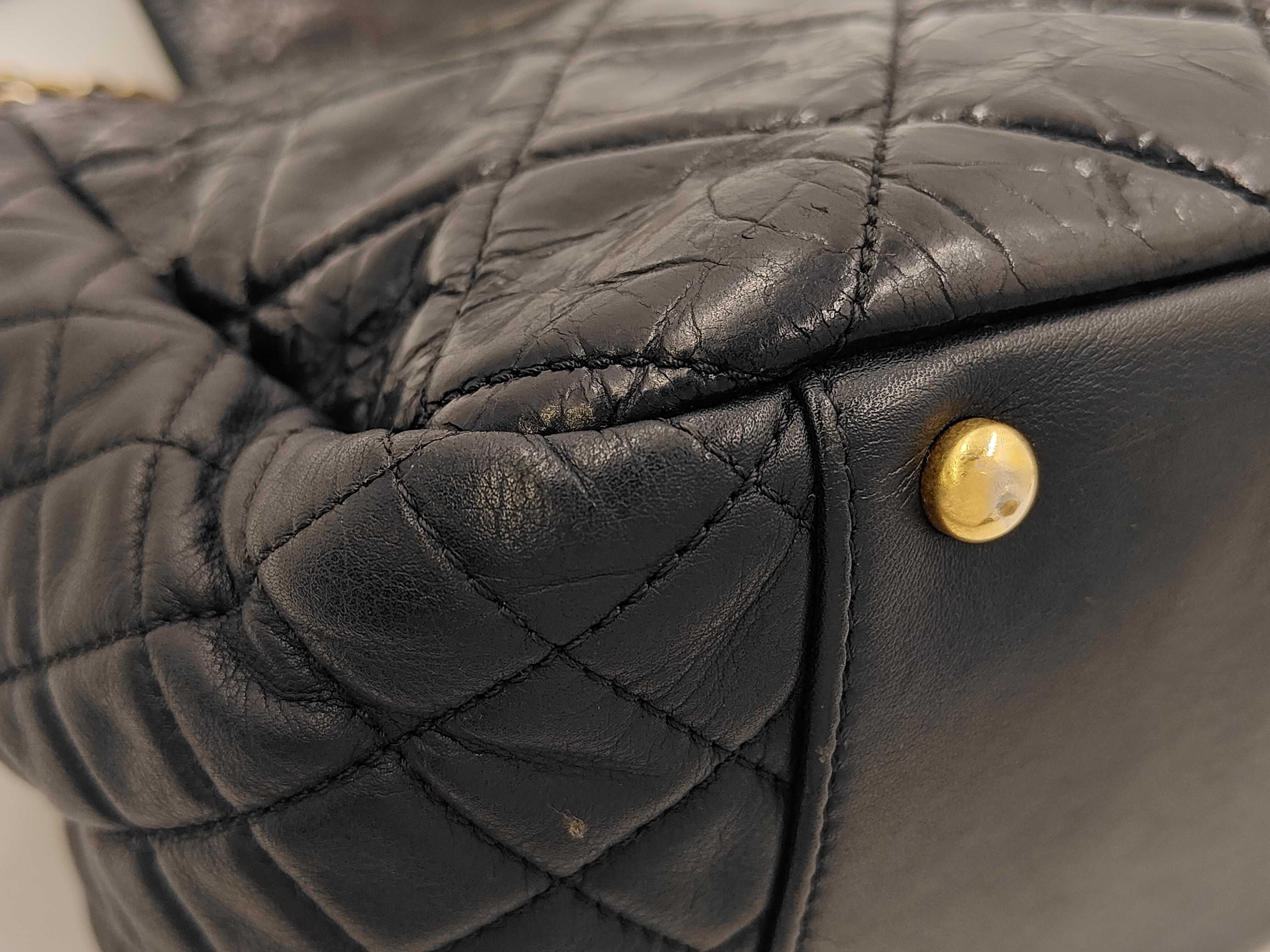 2.55 Patent Black Shoulder Bag — view 6