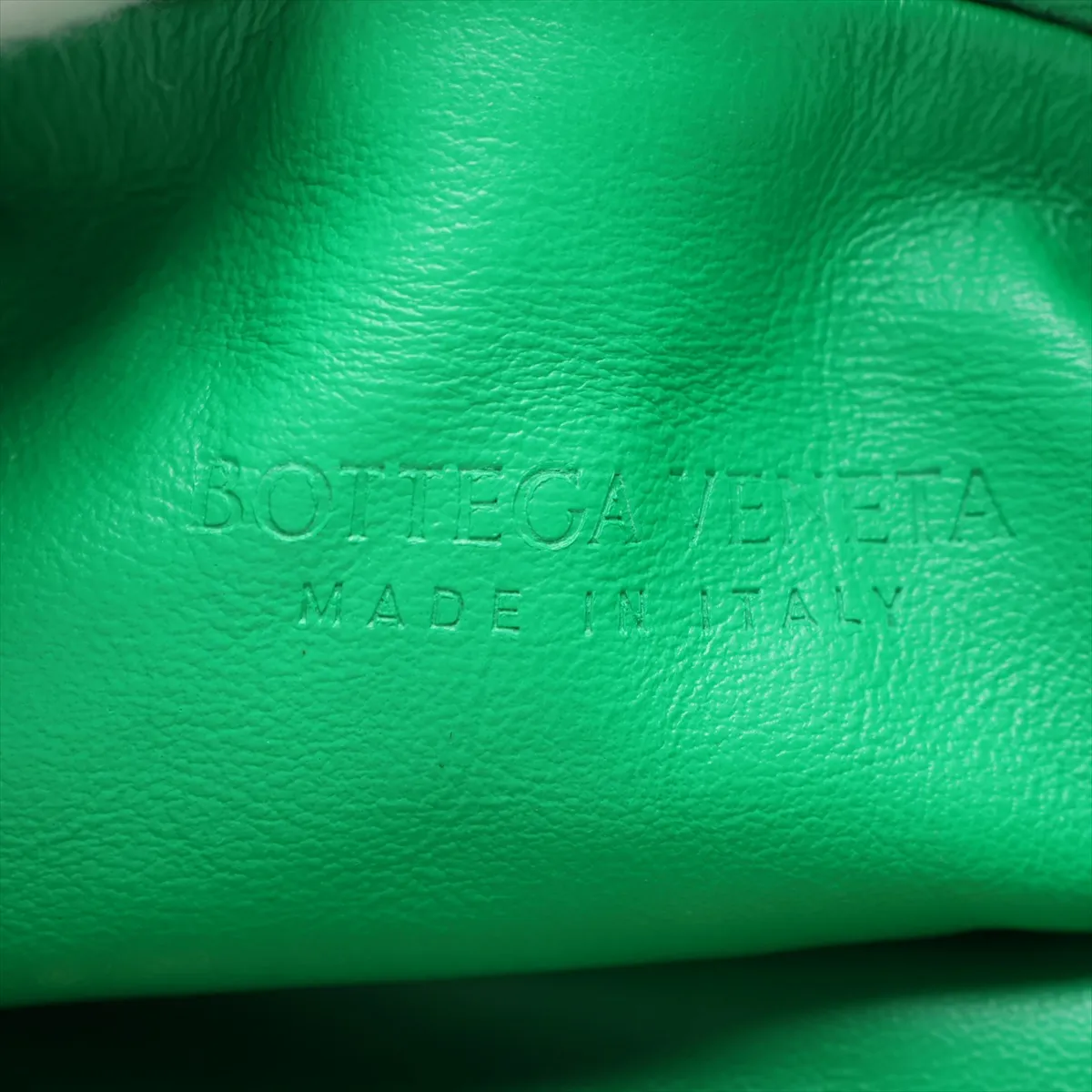 Intrecciato Mini Jodie Leather Handbag, Green — view 8