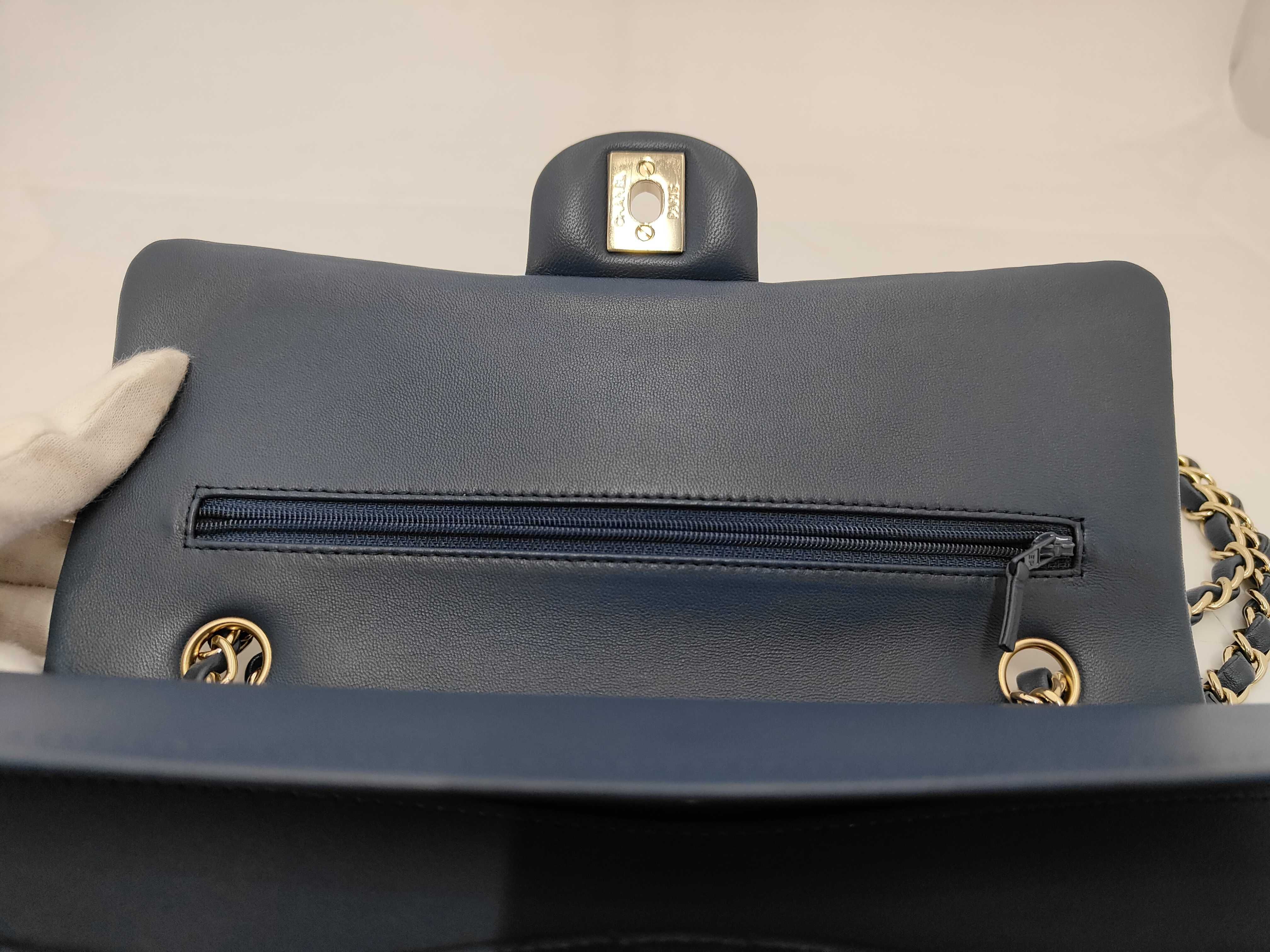 CF Chain Bag Small Navy Shoulder Bag — view 8
