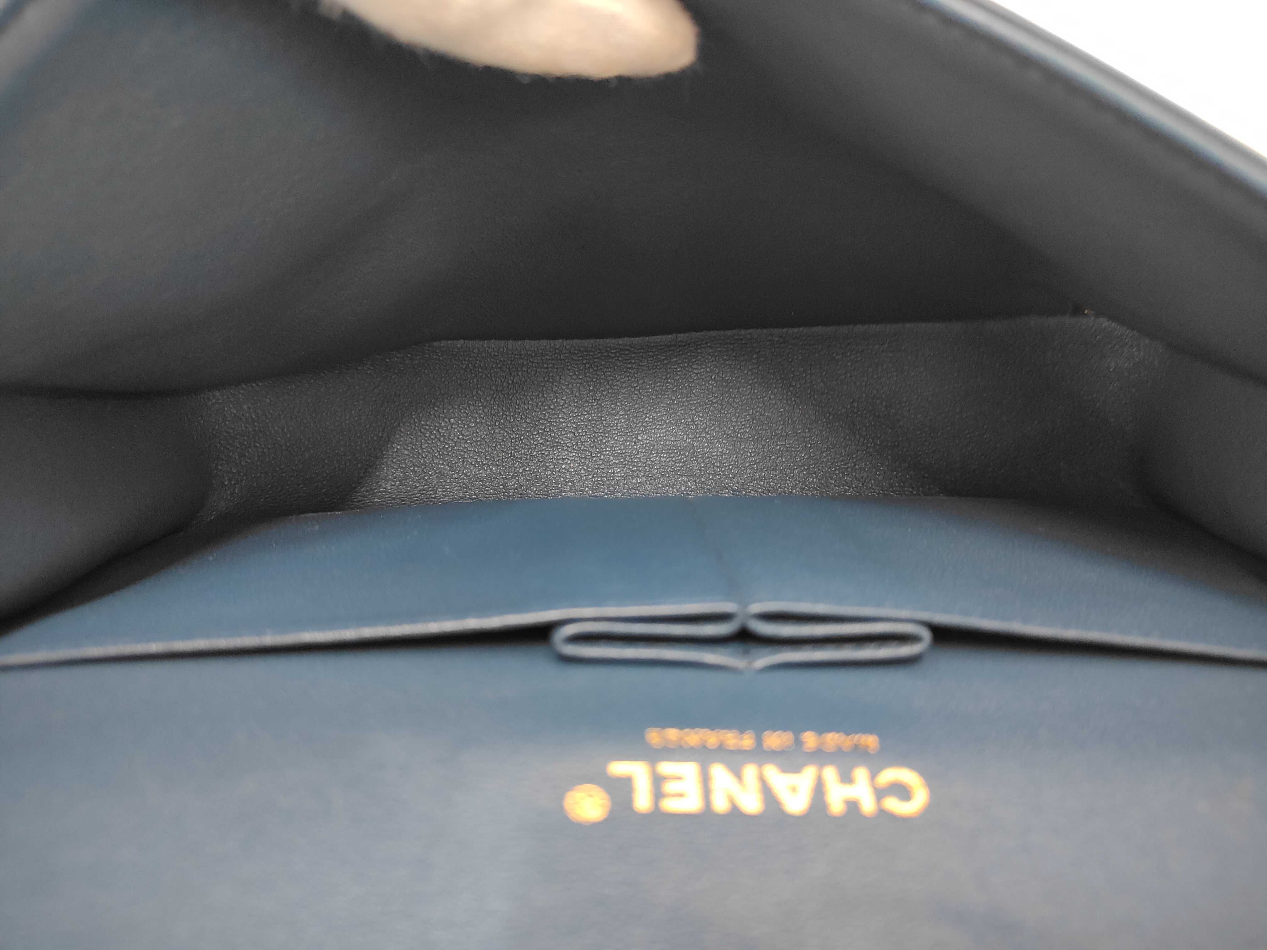 CF Chain Bag Small Navy Shoulder Bag — view 9
