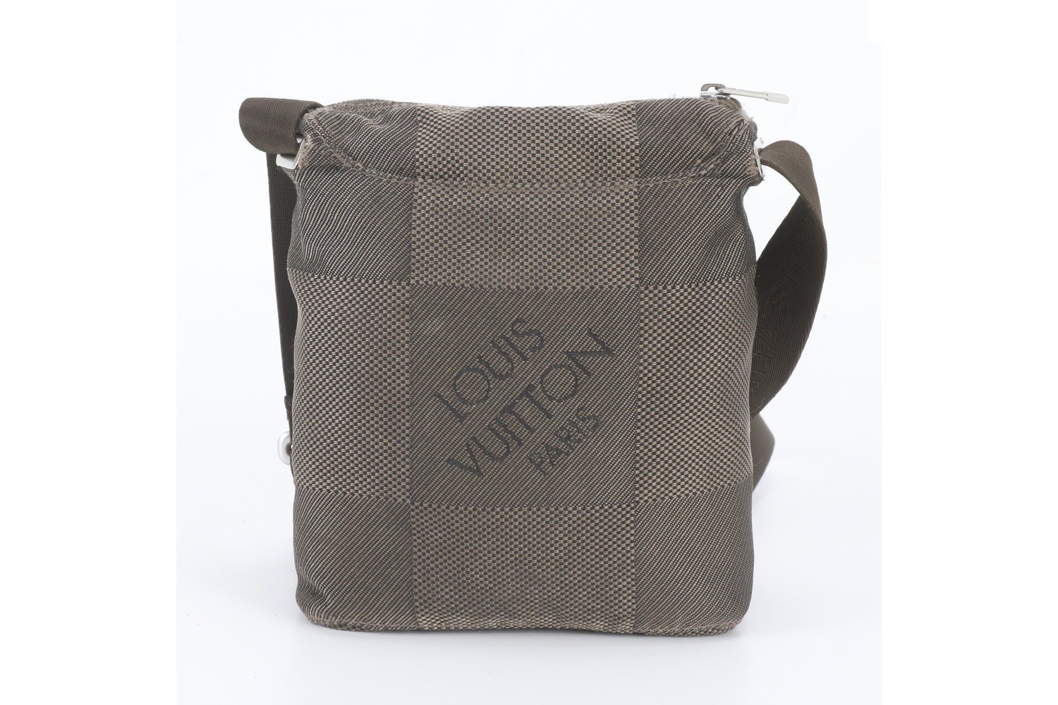Damier Geant Citadin PM M93043 Leather Shoulder Bag — view 3