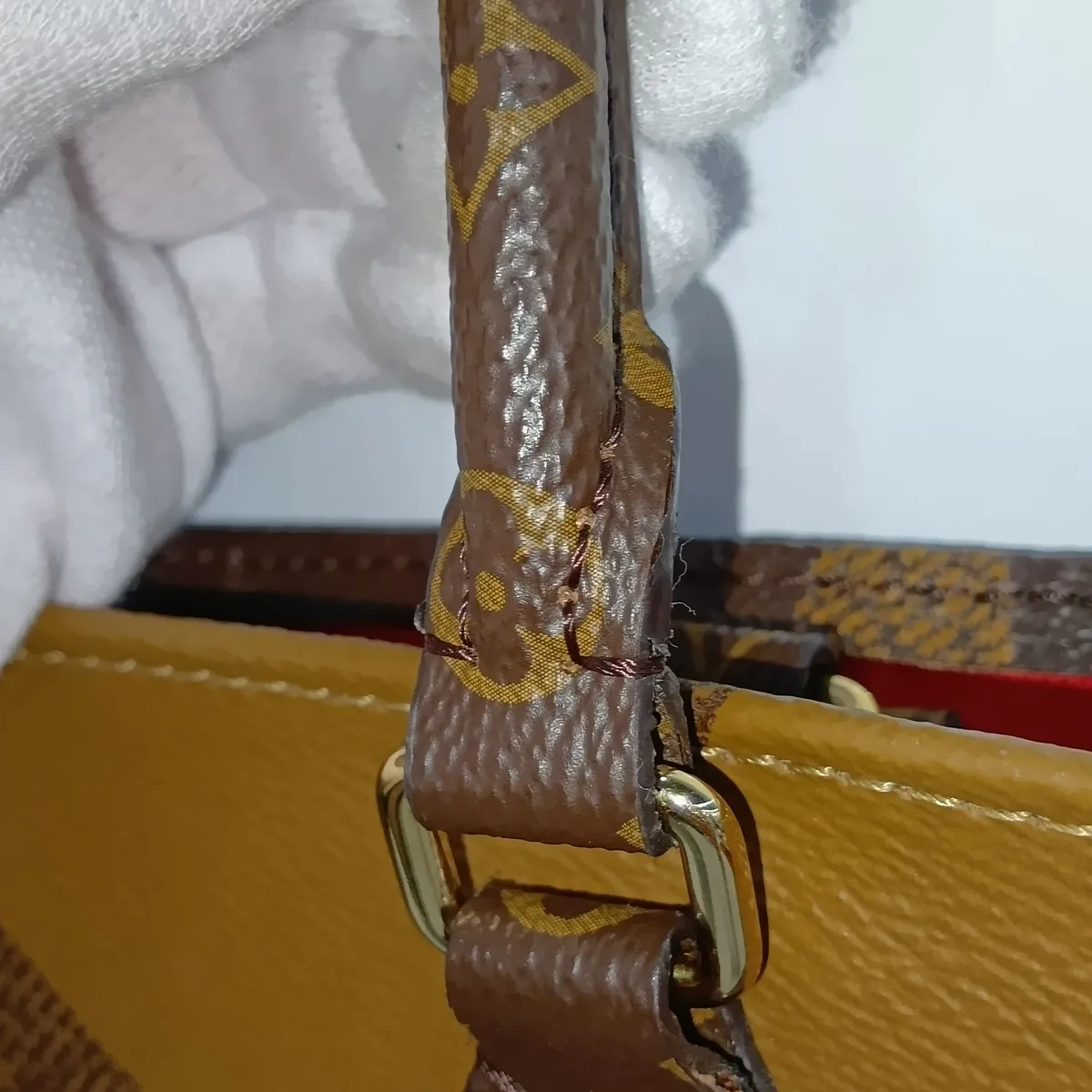 Monogram Giant OnTheGo GM M44576 NZ1199 Brown (RFID detected) — view 13