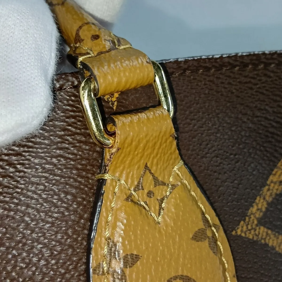 Monogram Giant OnTheGo GM M44576 NZ1199 Brown (RFID detected) — view 15