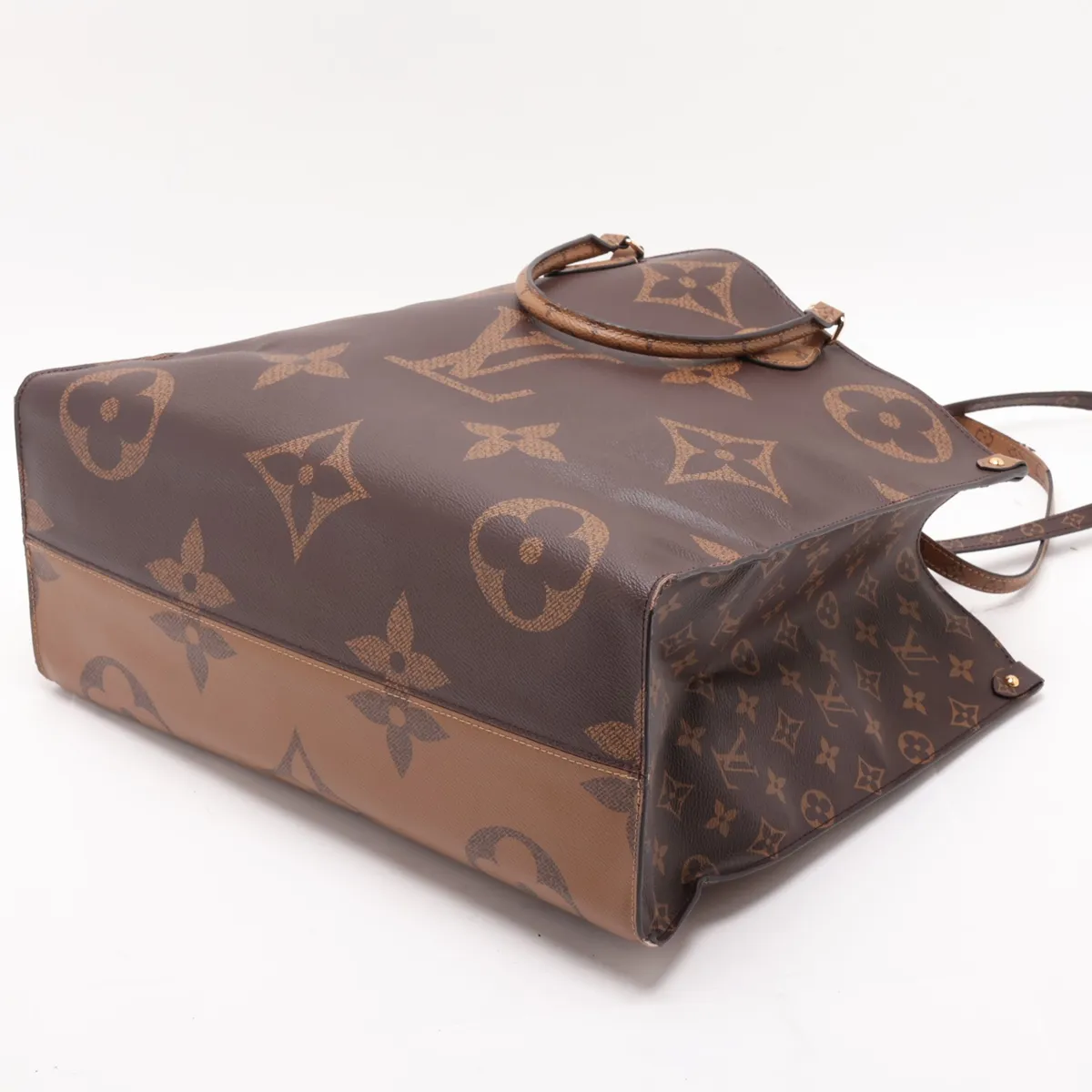 Monogram Giant OnTheGo GM M44576 NZ1199 Brown (RFID detected) — view 3