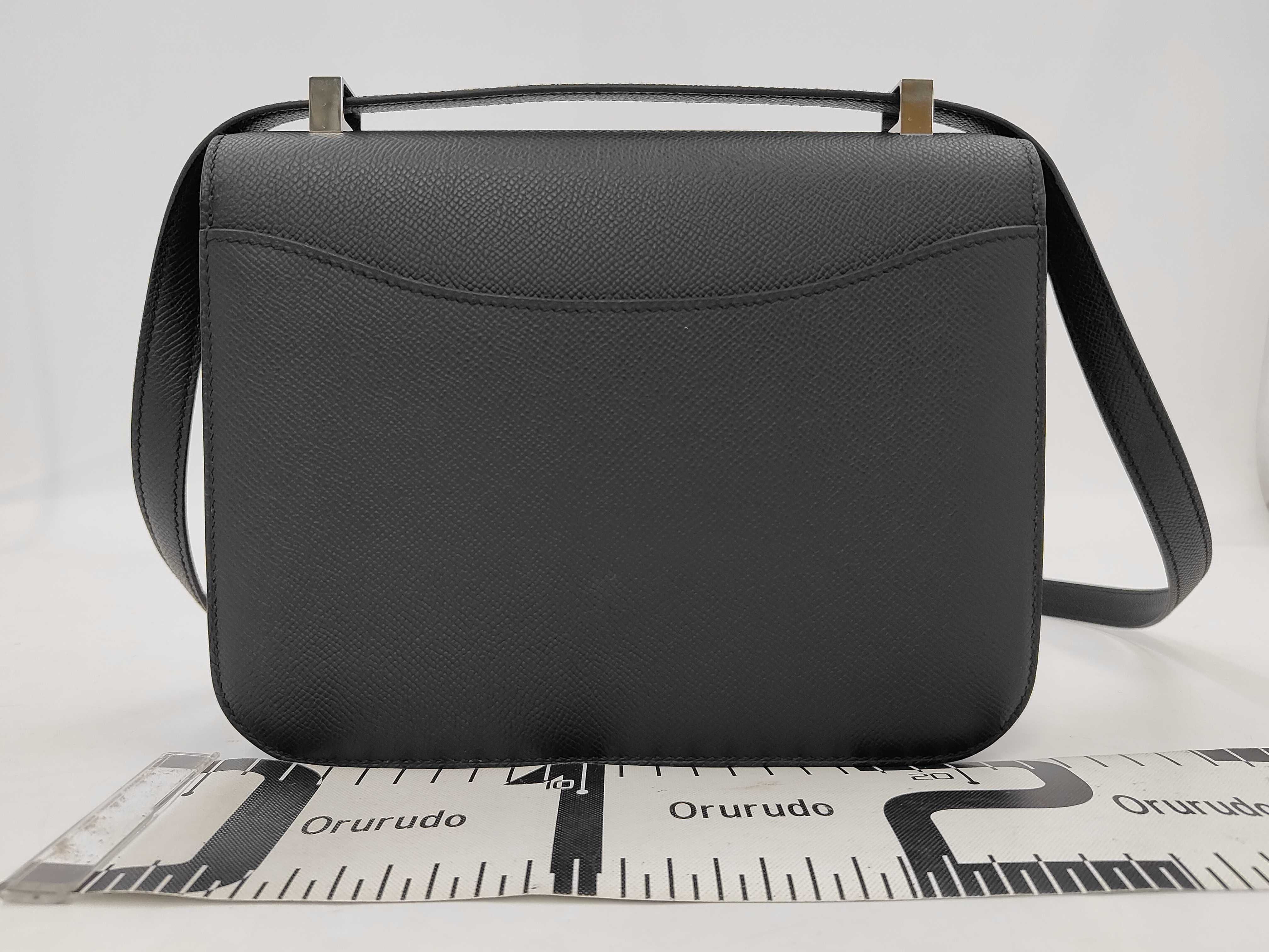 Constance 24 Miroir Epsom Black Silver Hardware G Stamp Shoulder Bag — view 2