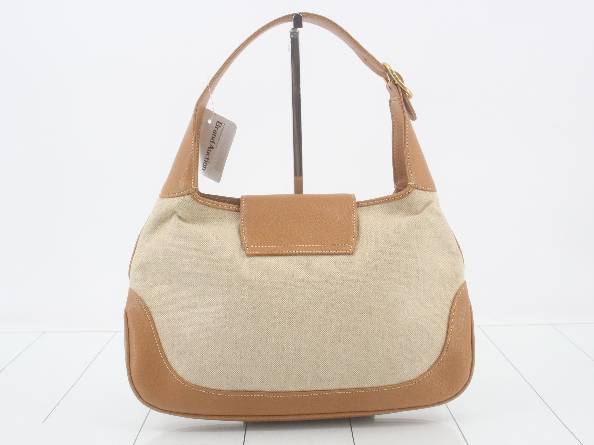 New Jackie Shoulder Bag, Beige, Vintage, 001 113 — view 2