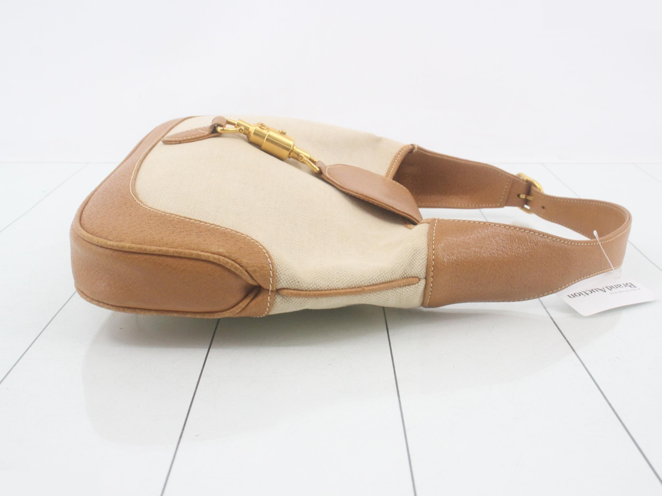New Jackie Shoulder Bag, Beige, Vintage, 001 113 — view 3