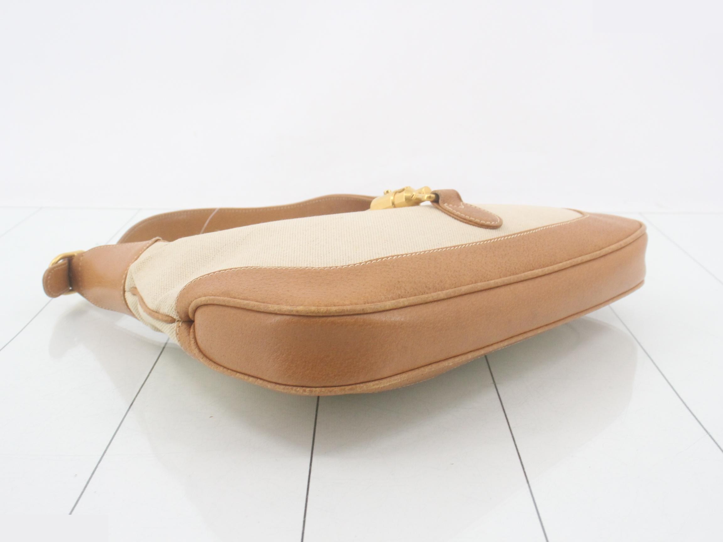 New Jackie Shoulder Bag, Beige, Vintage, 001 113 — view 5