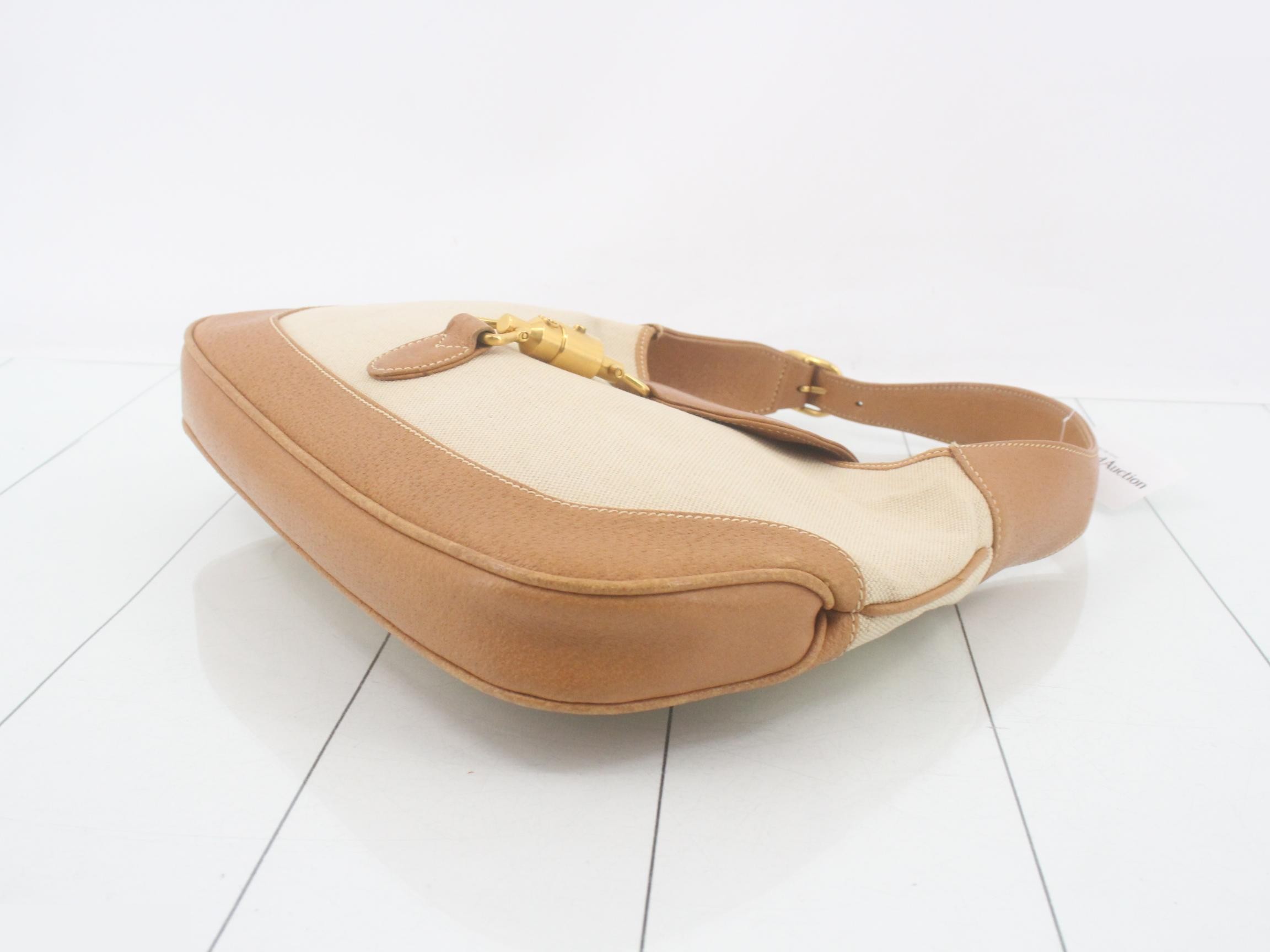 New Jackie Shoulder Bag, Beige, Vintage, 001 113 — view 6