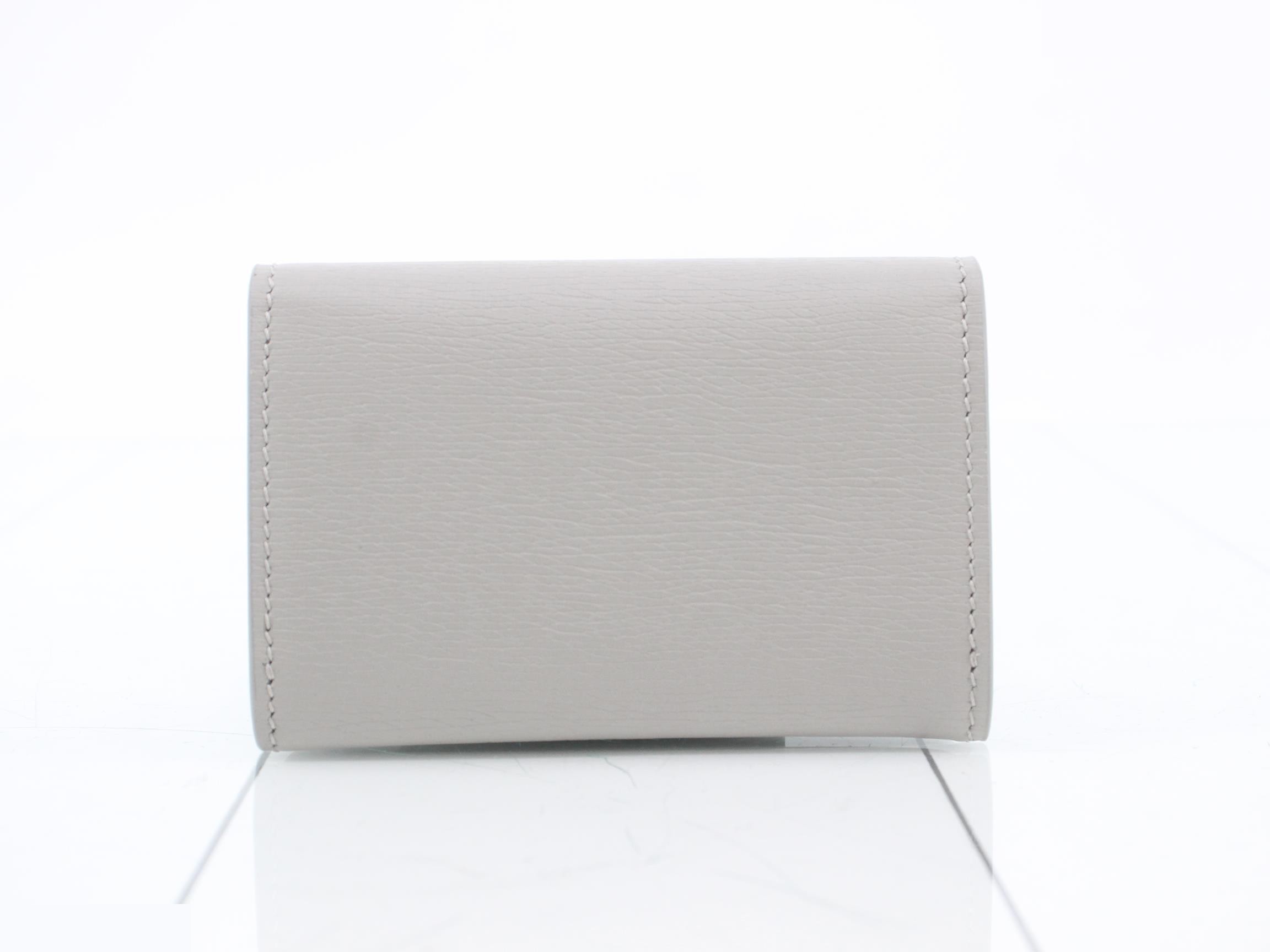 Unused card case with logo — view 2