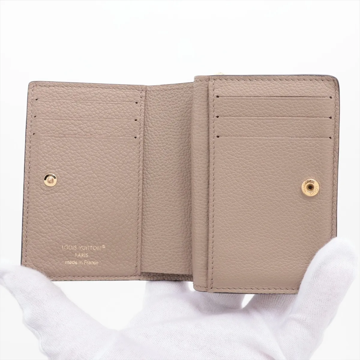 Bicolor Monogram Empreinte Portefeuille Claire M82370 Tourtrell Compact Wallet (RFID detected) — view 3