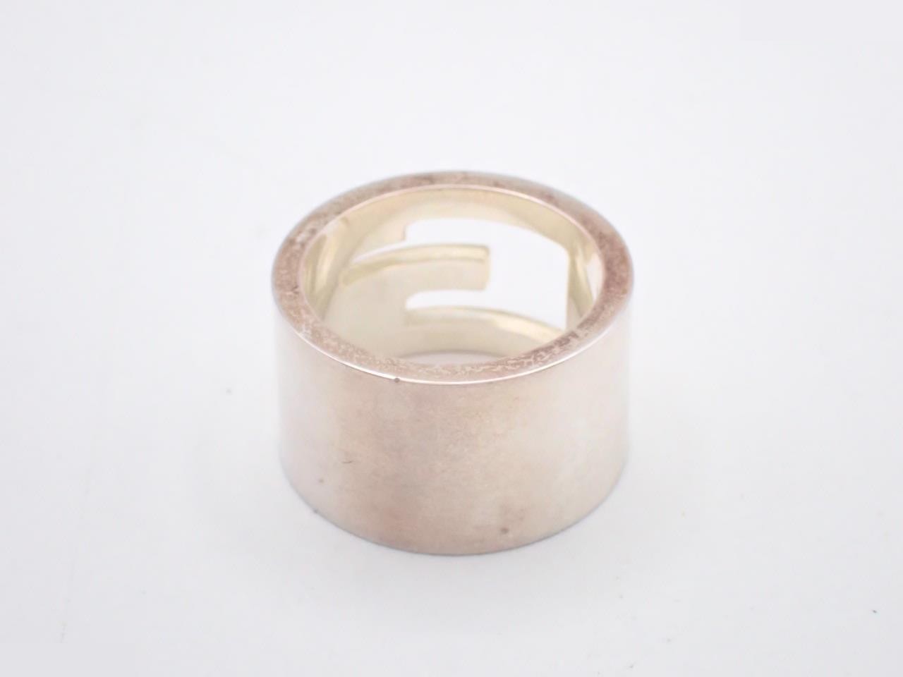 Ring Brown Dead G Stamp 11 Actual size #10 925/11.2g — view 2