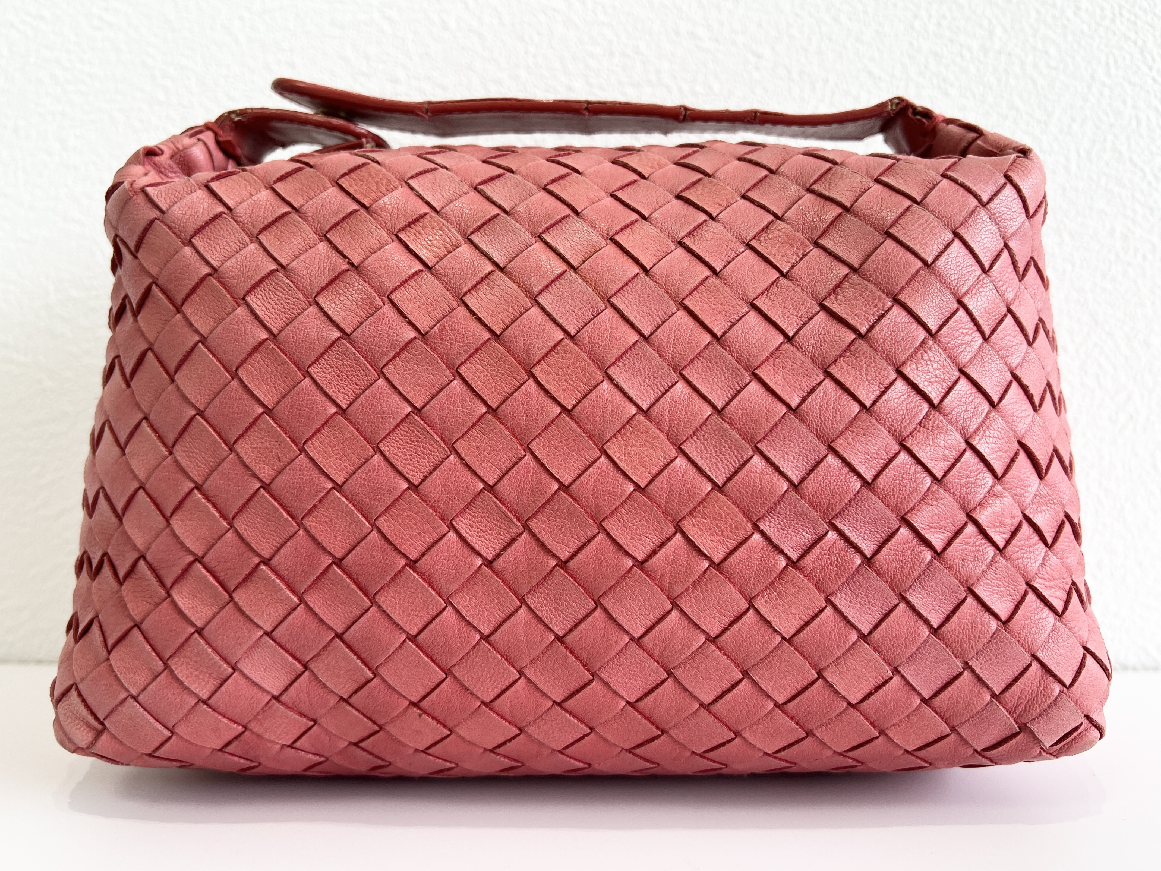 Intrecciato Leather Handbag