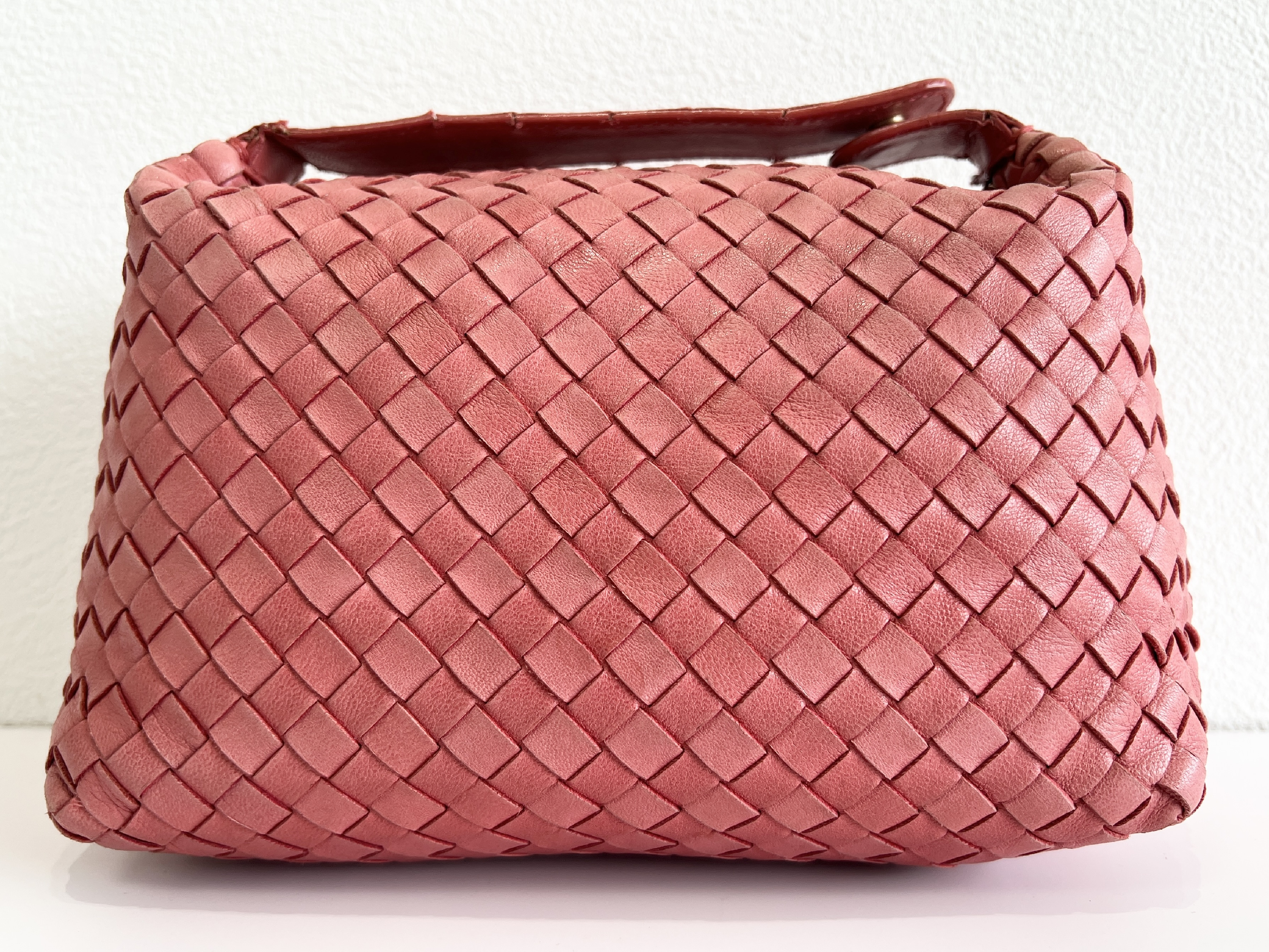 Intrecciato Leather Handbag — view 2