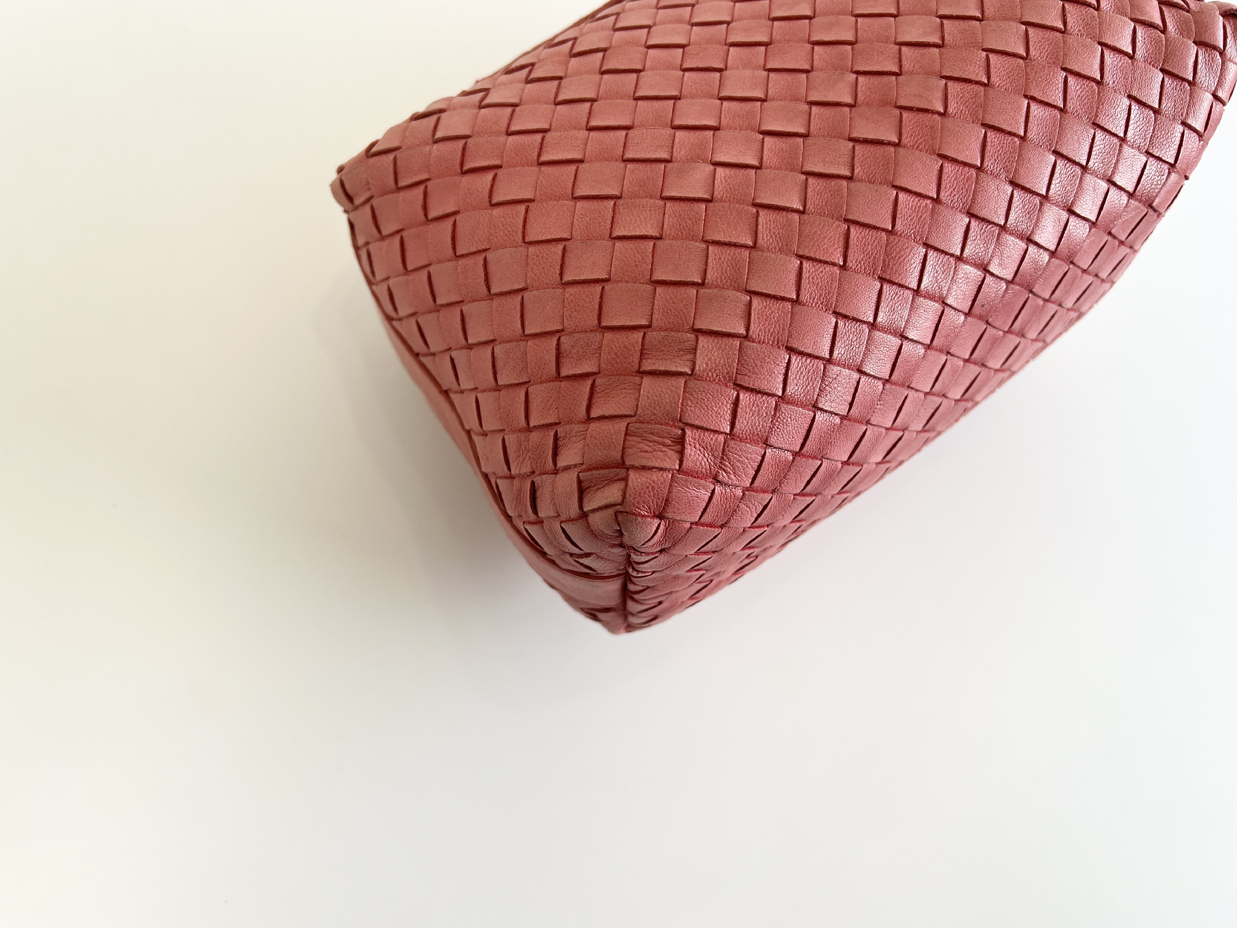 Intrecciato Leather Handbag — view 11