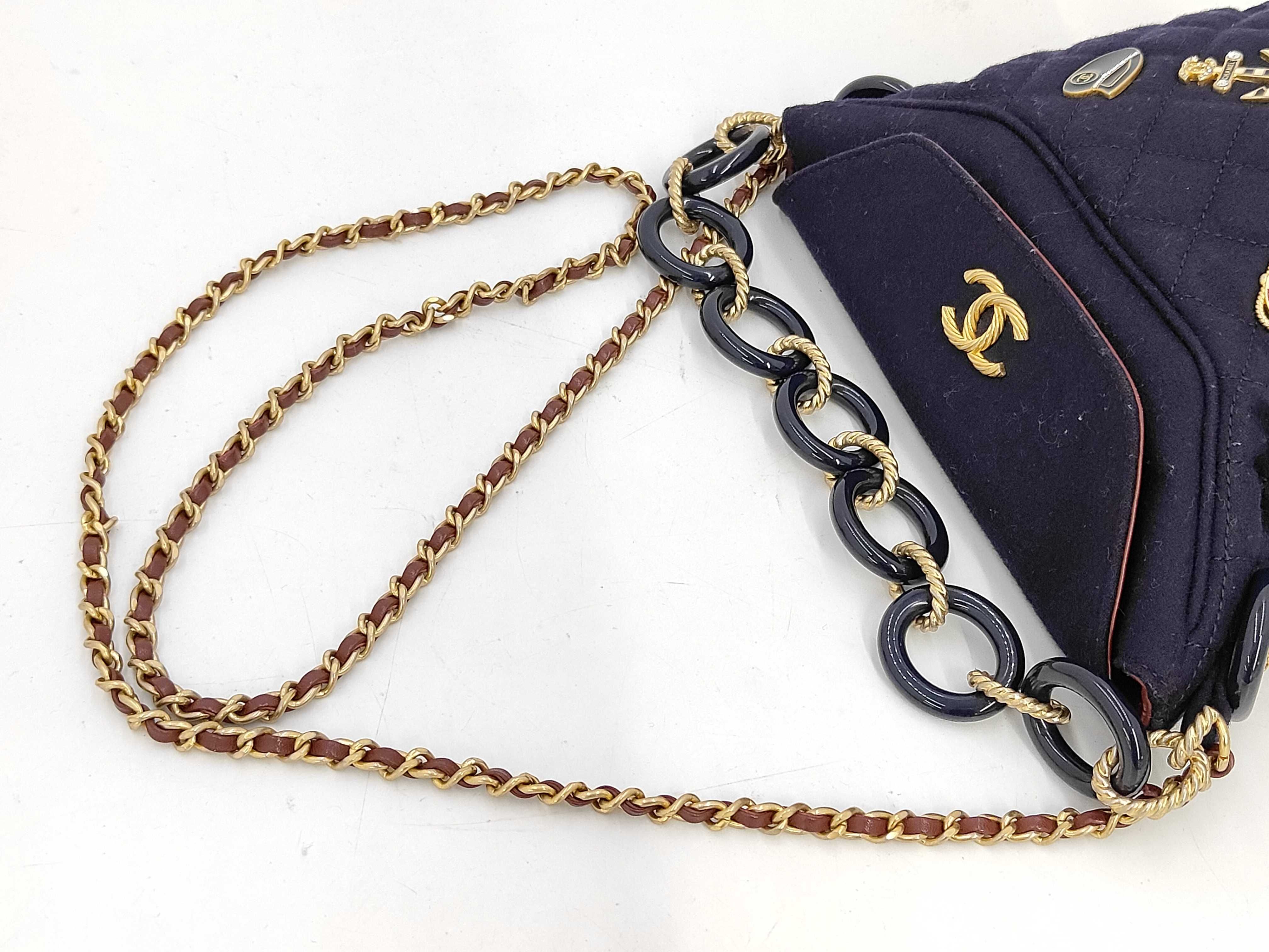 Charm Wool Shoulder Bag — view 5