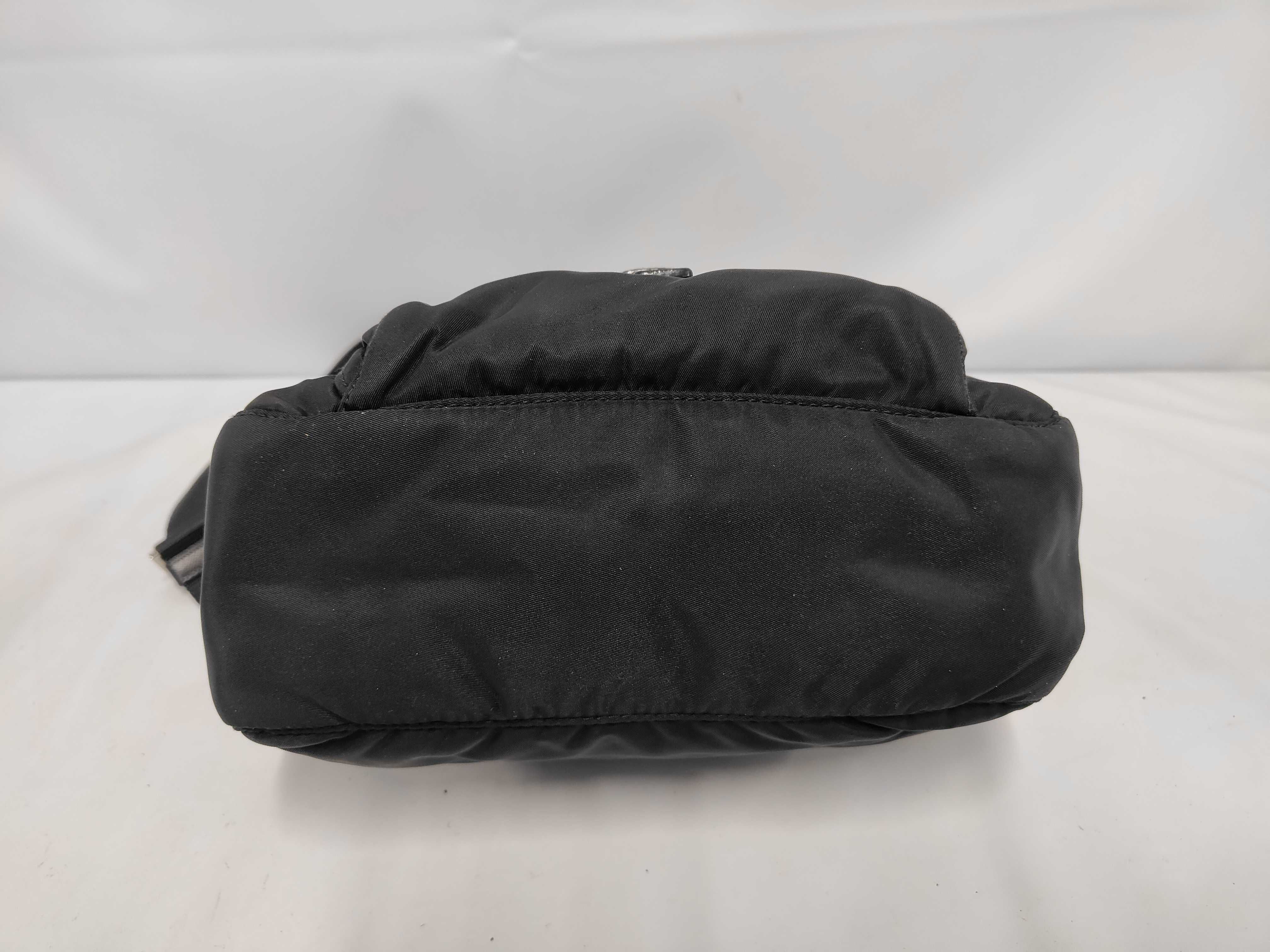 Saffiano Leather x Nylon Shoulder Bag — view 3