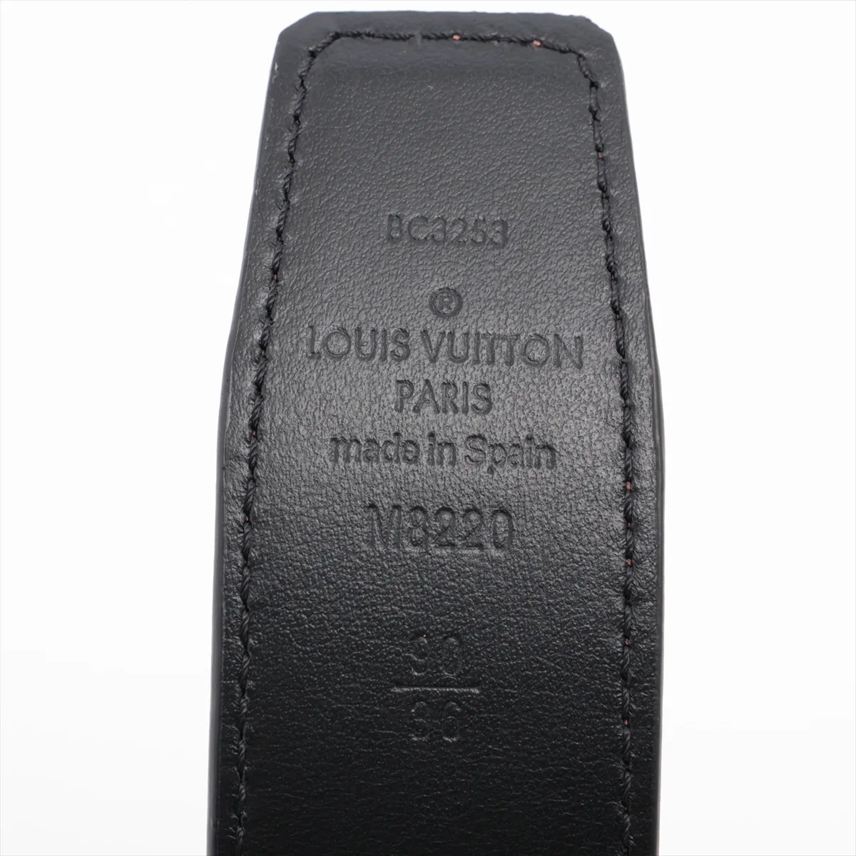 M8220 Belt LV Heritage 35MM Reversible BC3253 Belt 90 Leather Cognac — view 5