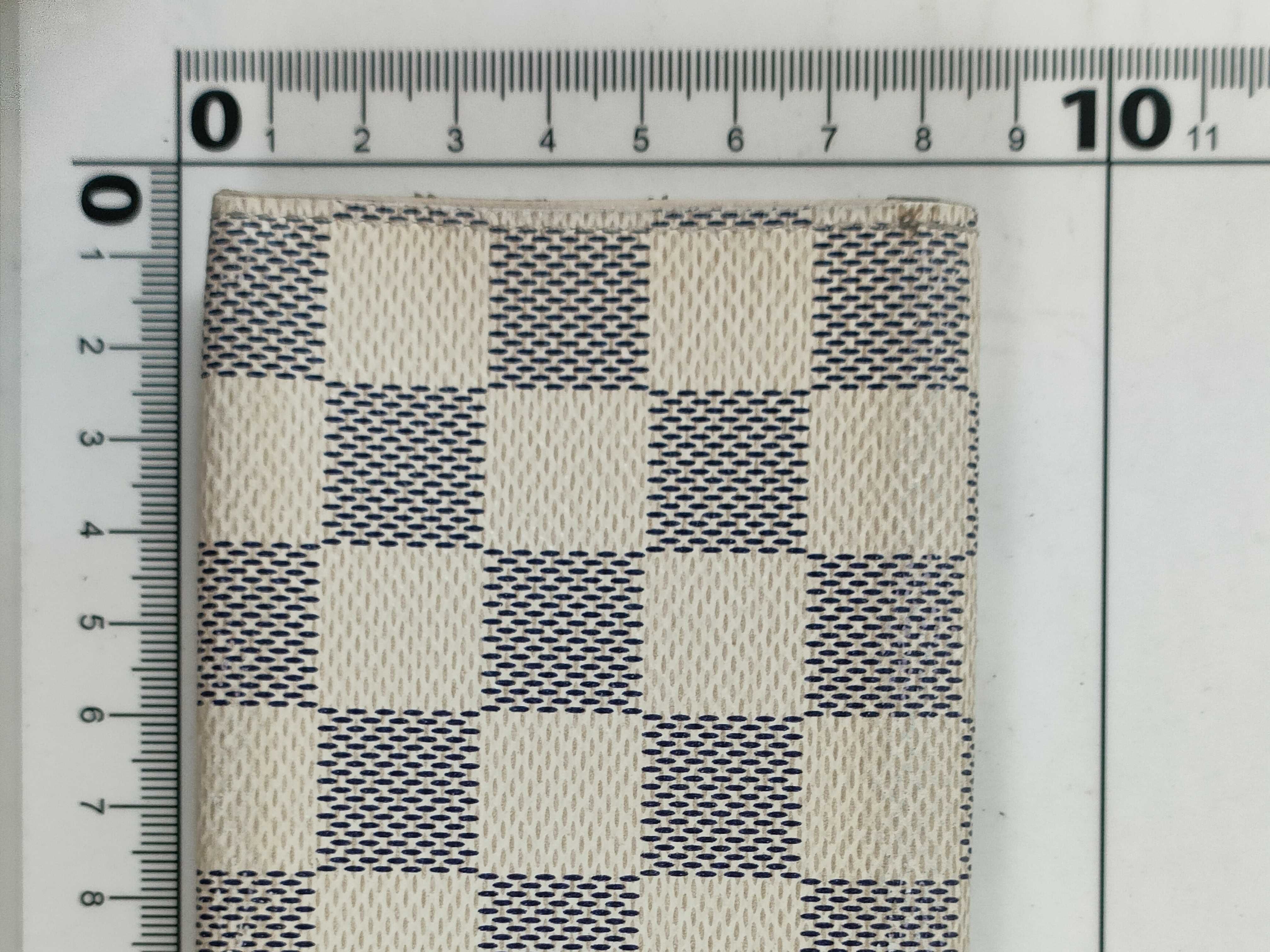 Damier Azur Card Case with Initials - Card Case, Pass Case, Business Card Holder — view 2