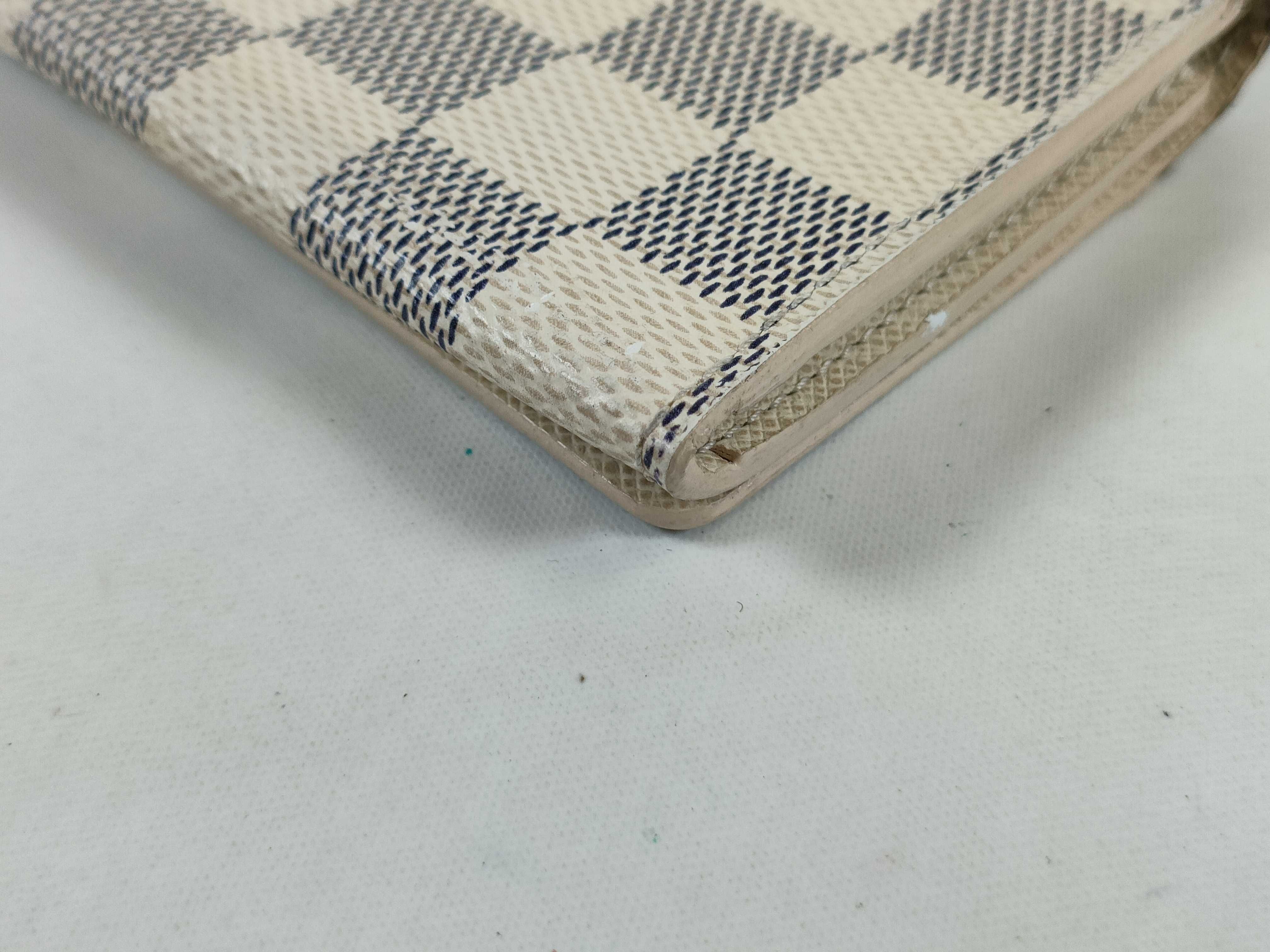 Damier Azur Card Case with Initials - Card Case, Pass Case, Business Card Holder — view 3