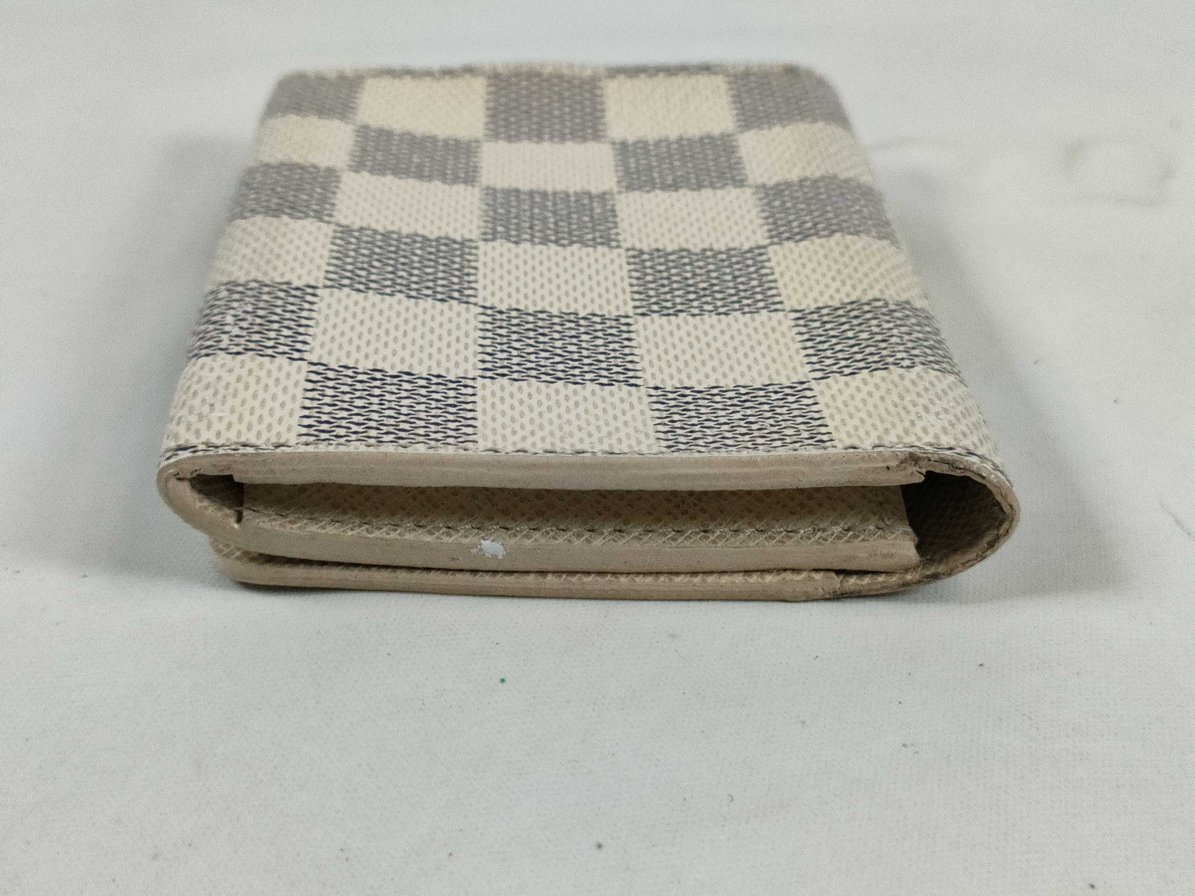 Damier Azur Card Case with Initials - Card Case, Pass Case, Business Card Holder — view 4