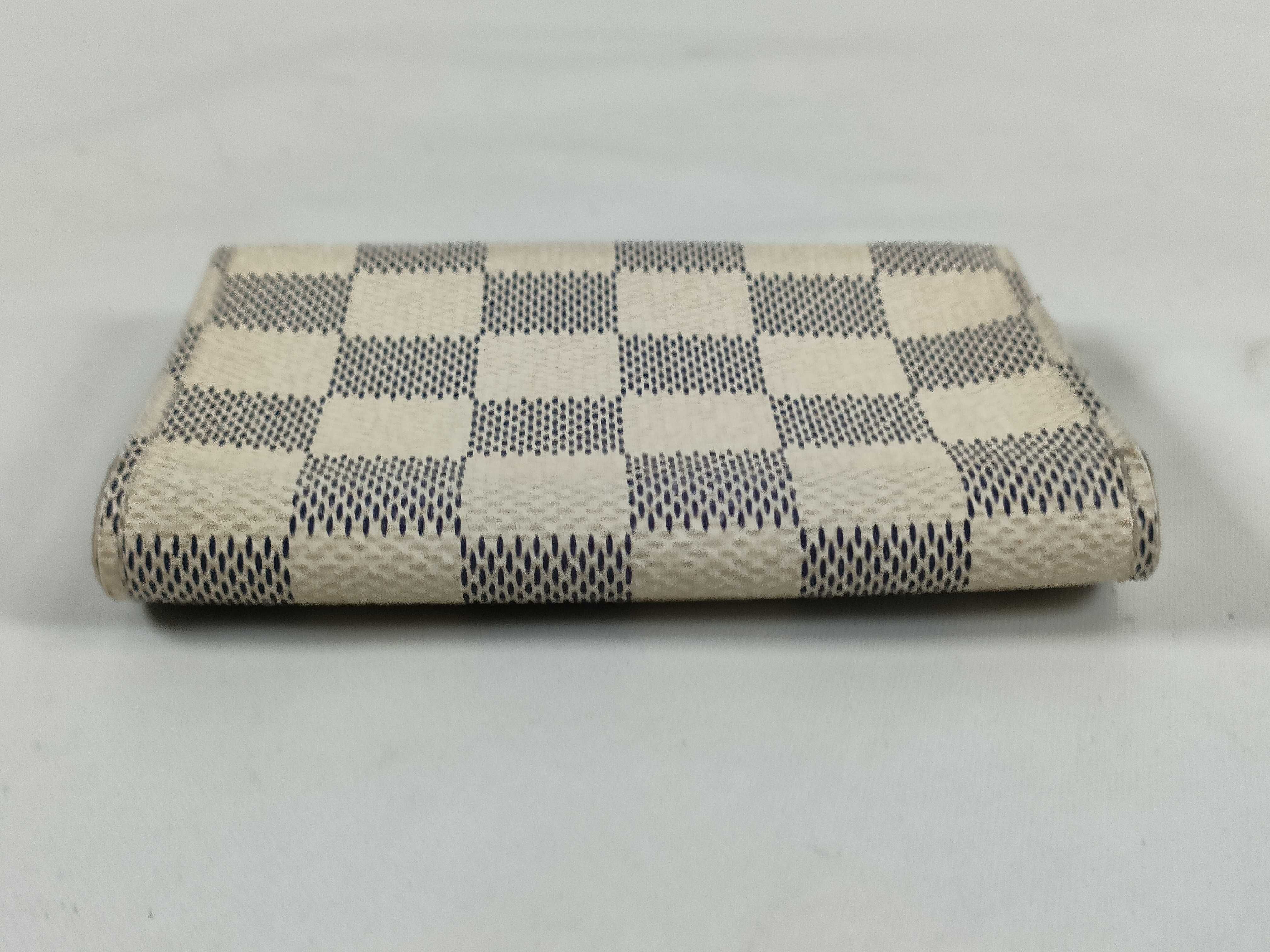 Damier Azur Card Case with Initials - Card Case, Pass Case, Business Card Holder — view 5