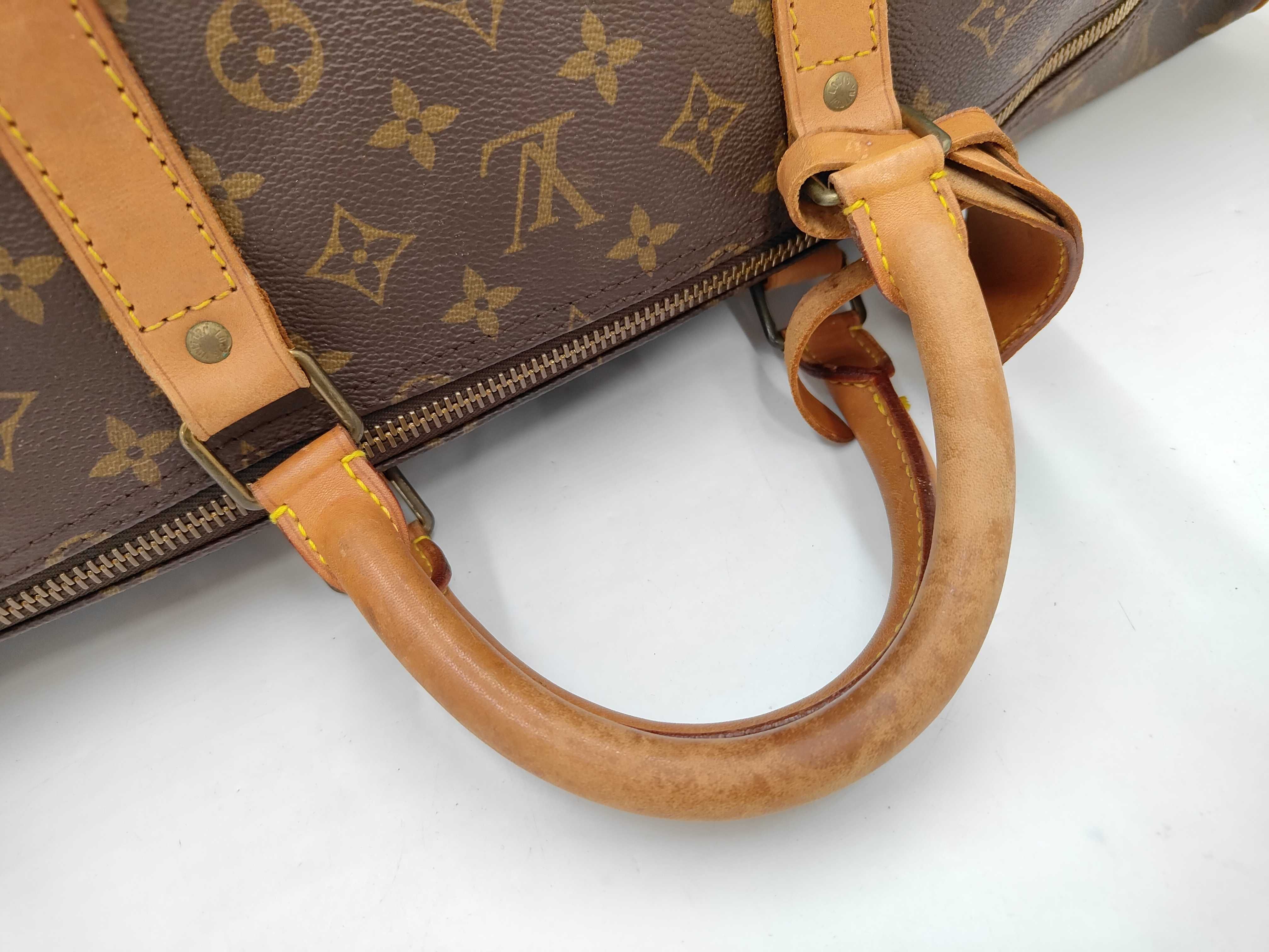 Monogram Keepall Bandeau 60 Boston Bag (Strap not included) — view 4