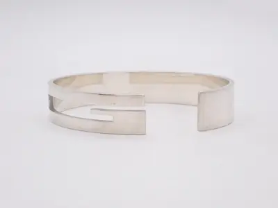 Bracelet, 925 sterling silver, 75.9g, wrist circumference approximately 22cm