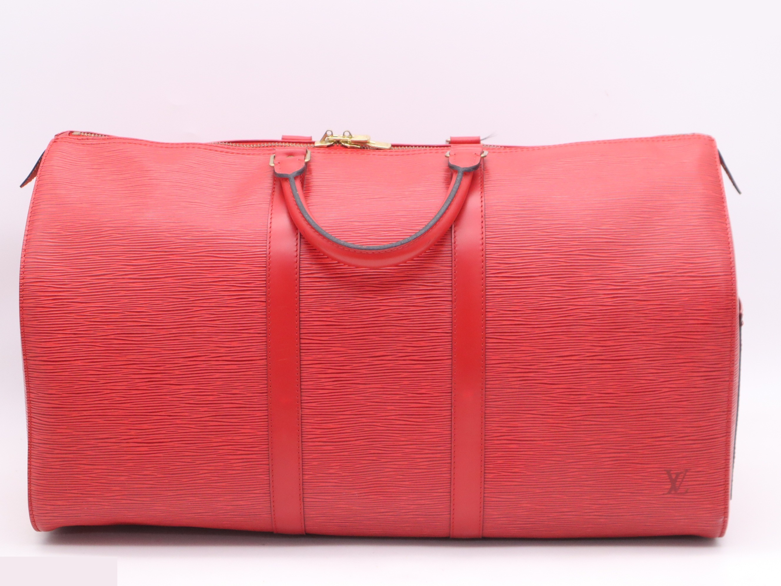 Keepall 50 Castilian Red — view 2
