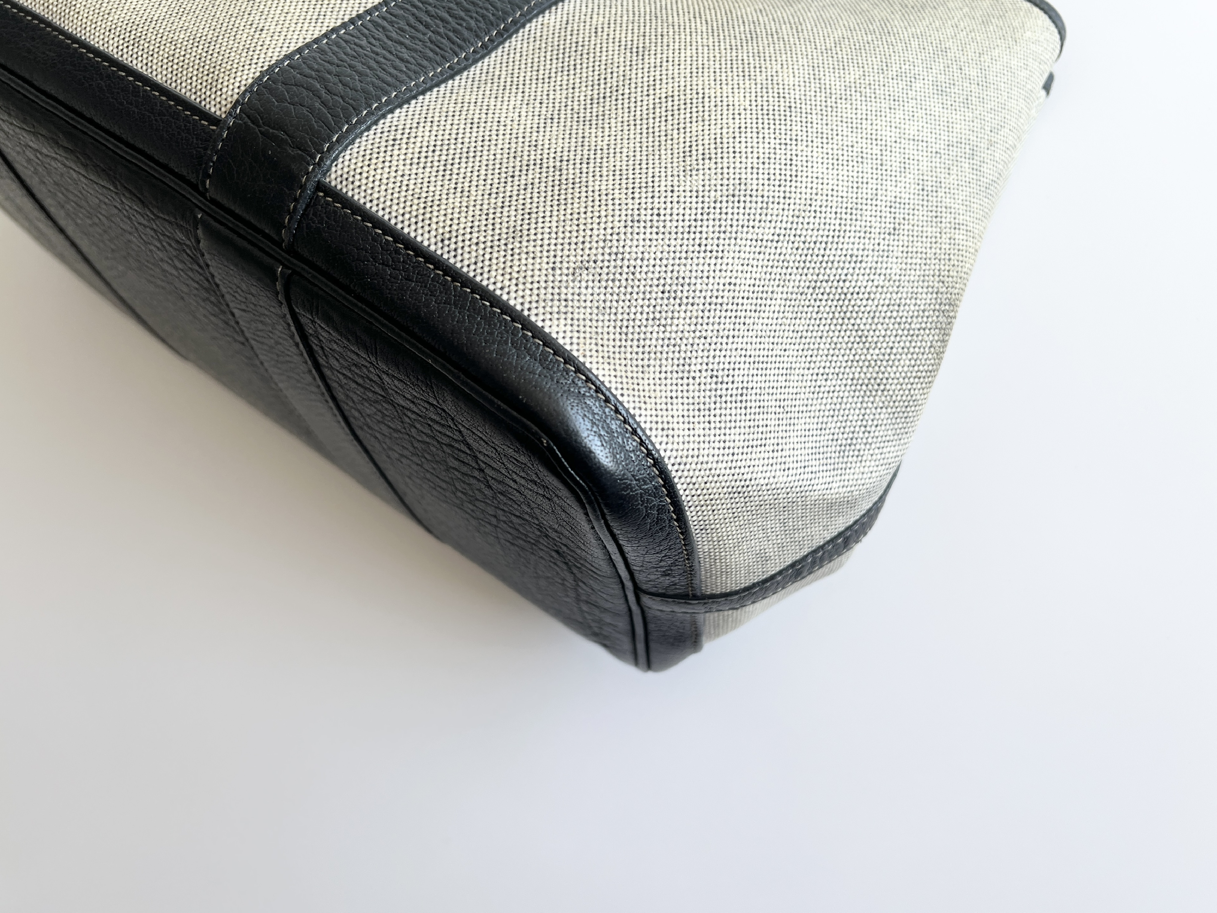 Garden Party PM Canvas Leather Tote Bag Handbag Tote Bag — view 8