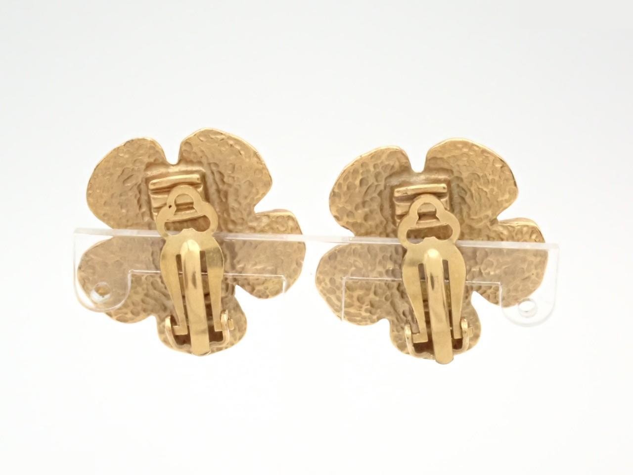 Earrings, Coco Mark, Gold, 98A — view 2