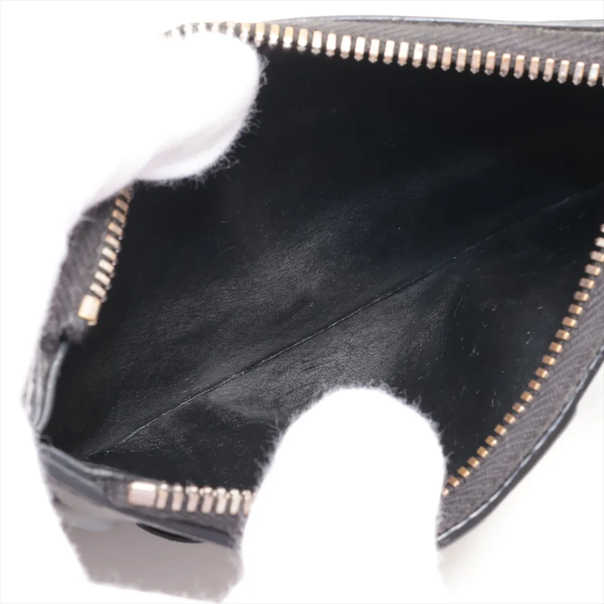 Intrecciato Leather Fragment Case Black — view 3