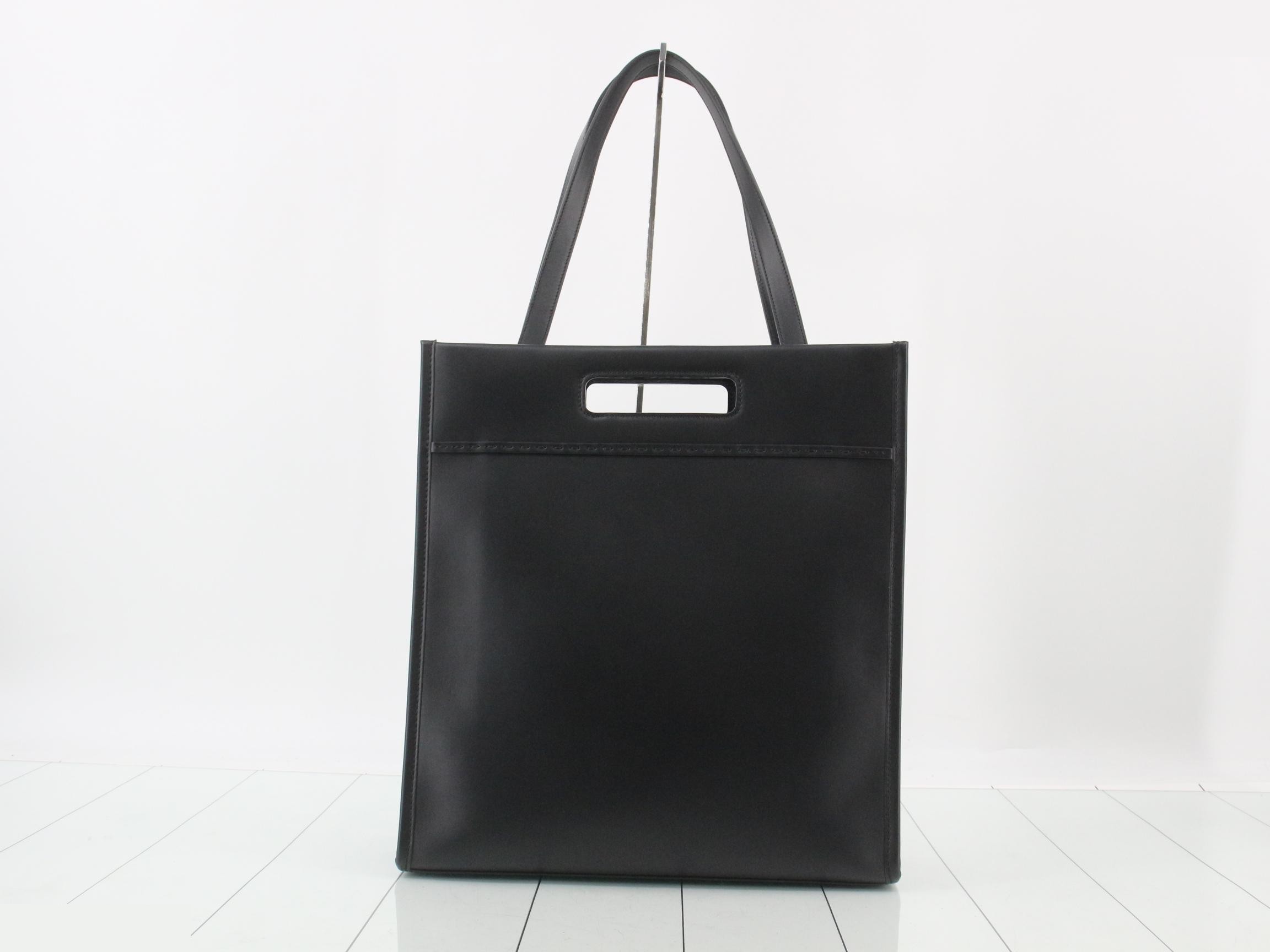 Leather tote bag — view 2