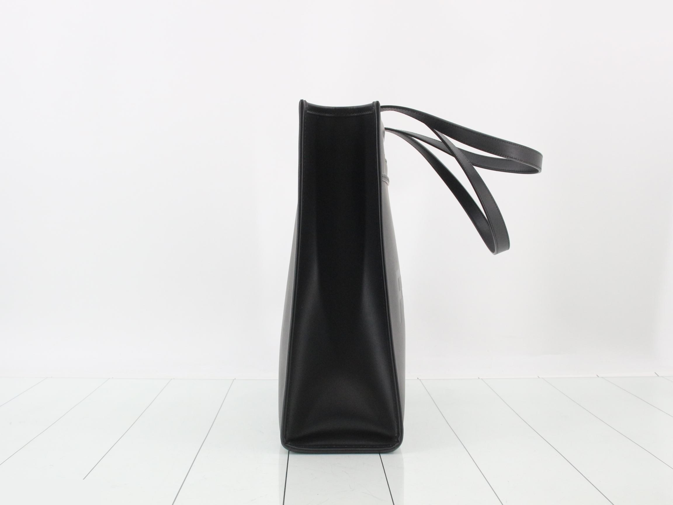 Leather tote bag — view 4