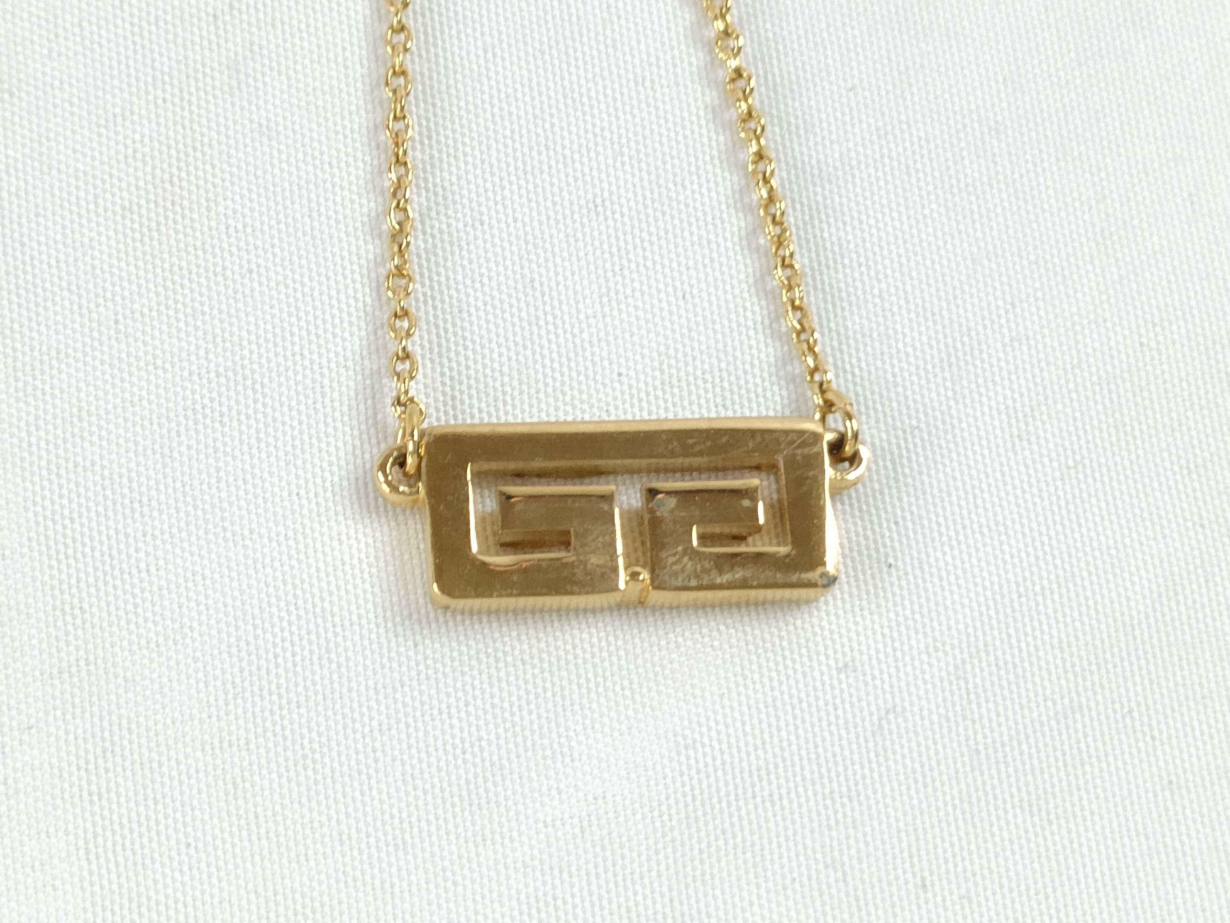 G Logo Gold Necklace