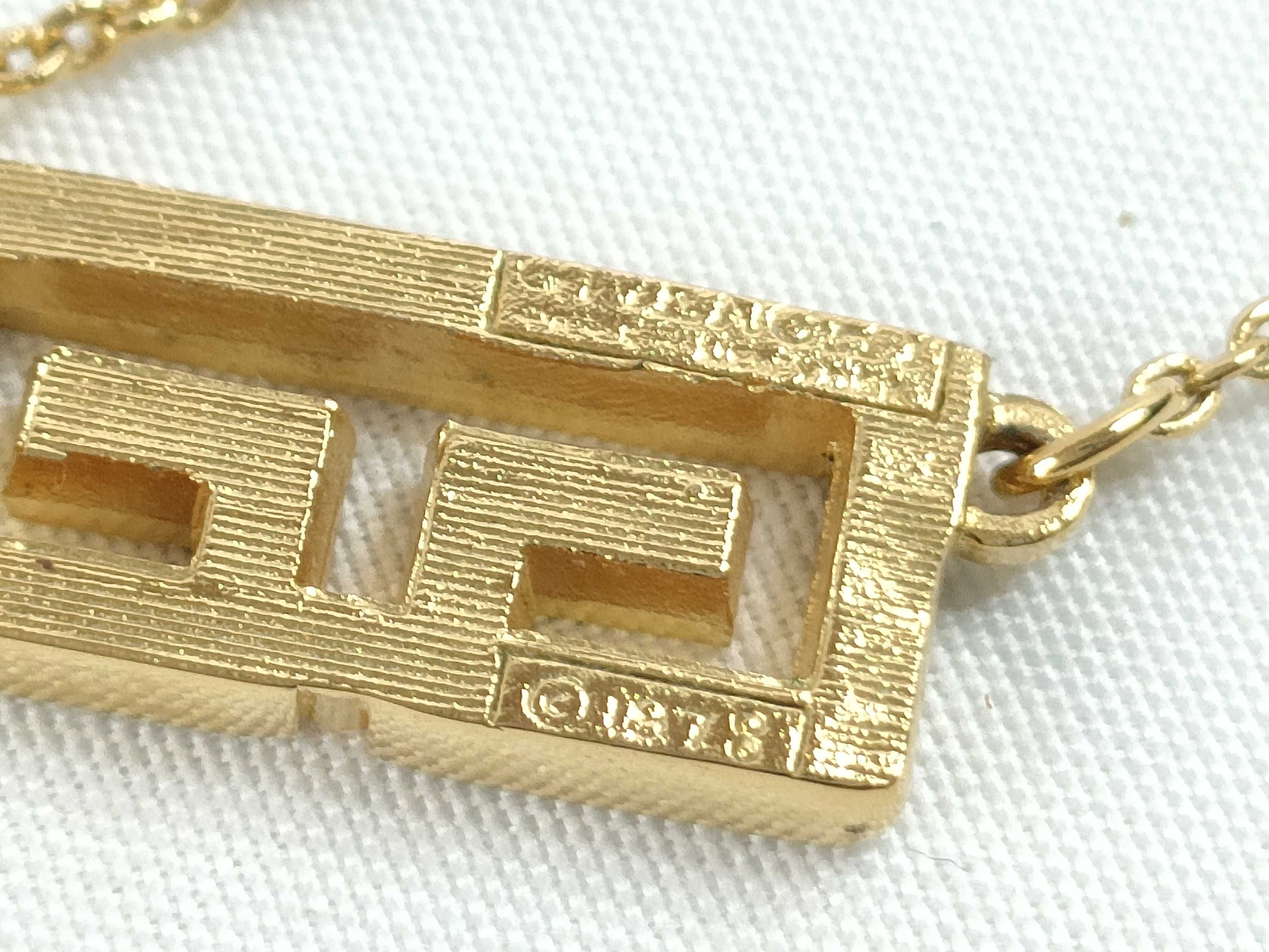 G Logo Gold Necklace — view 3