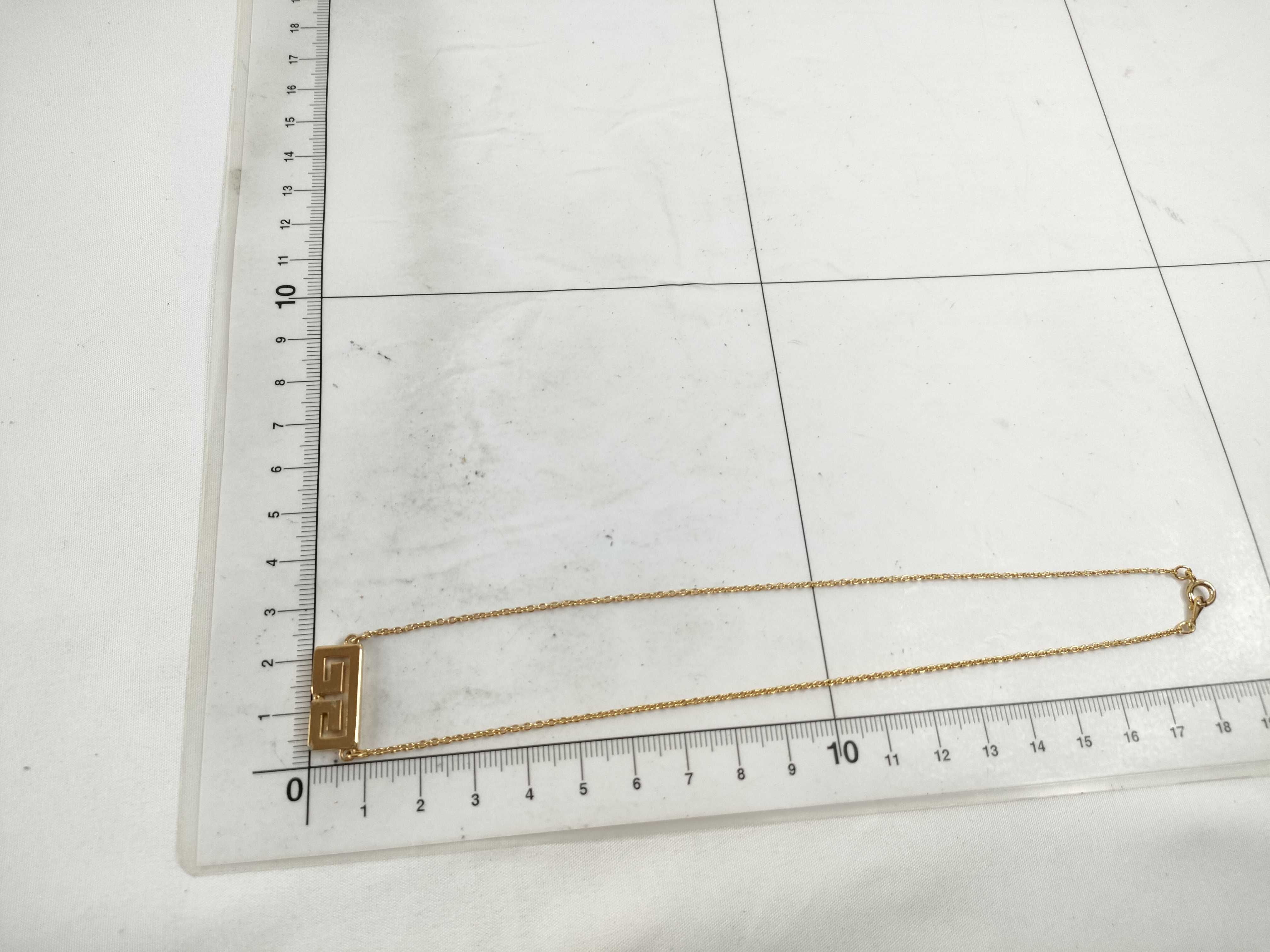 G Logo Gold Necklace — view 9