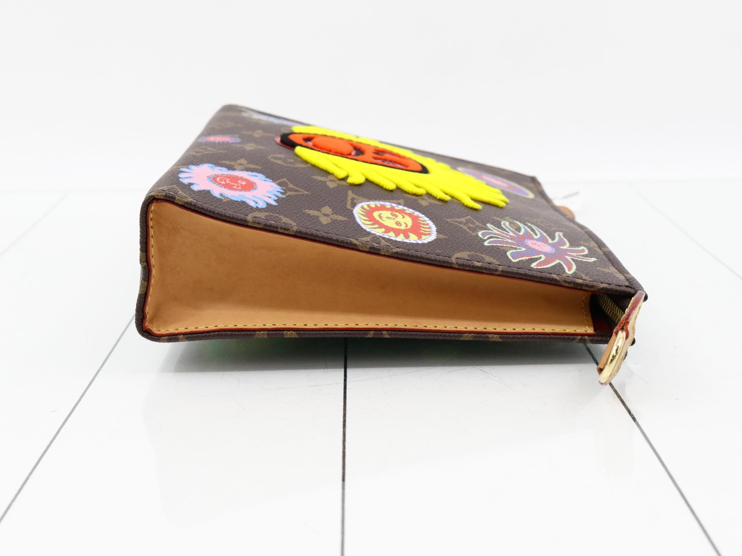 LV x YK Toiletry Pouch on Chain — view 3