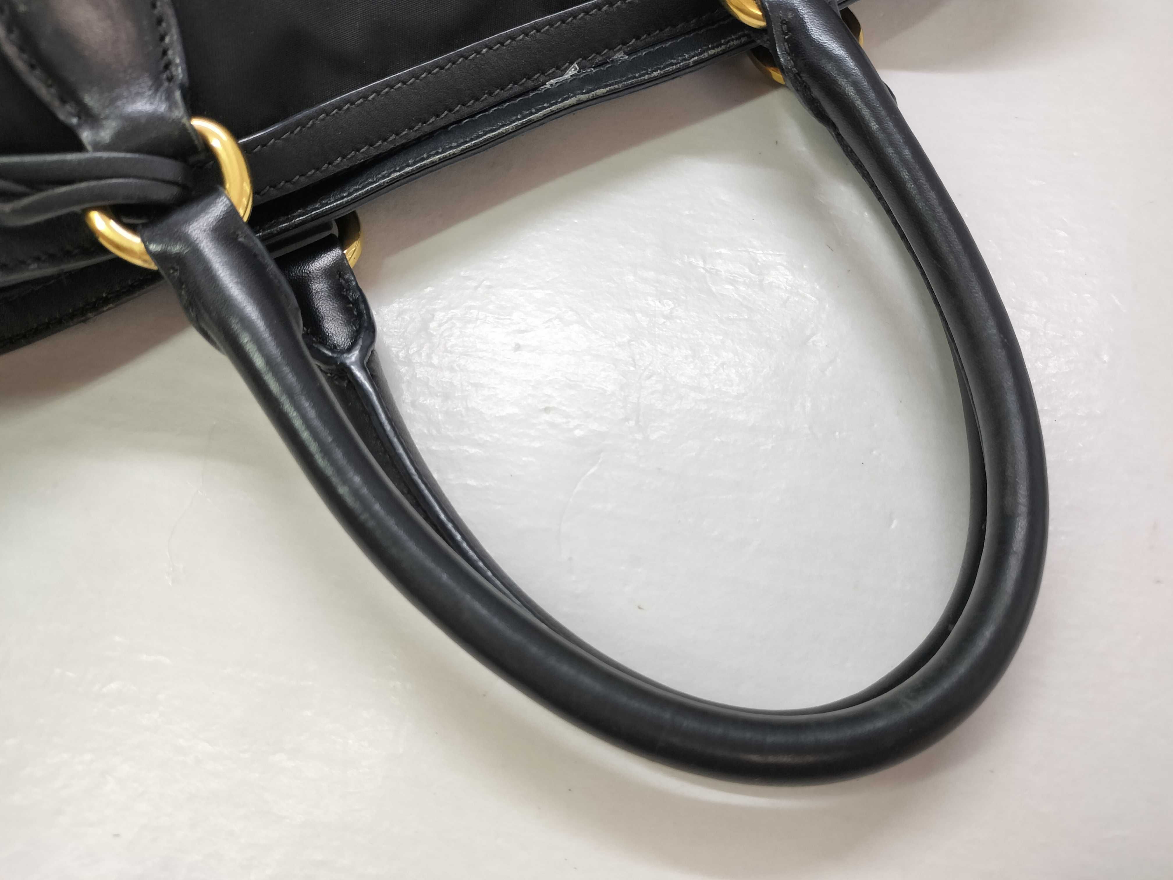 nylon tote bag, current model, nylon handbag. — view 3