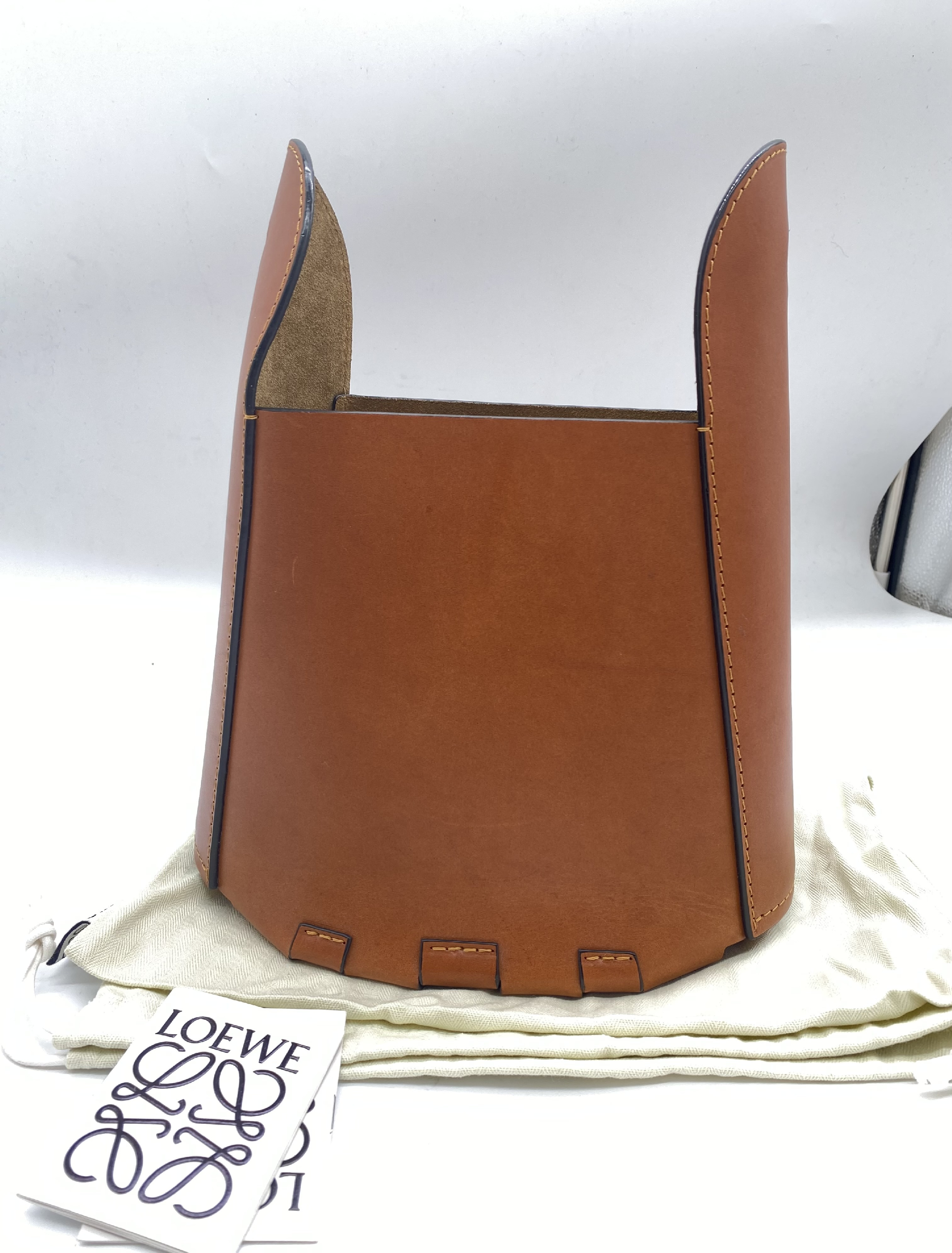 Bamboo Bucket Bag Handbag — view 2