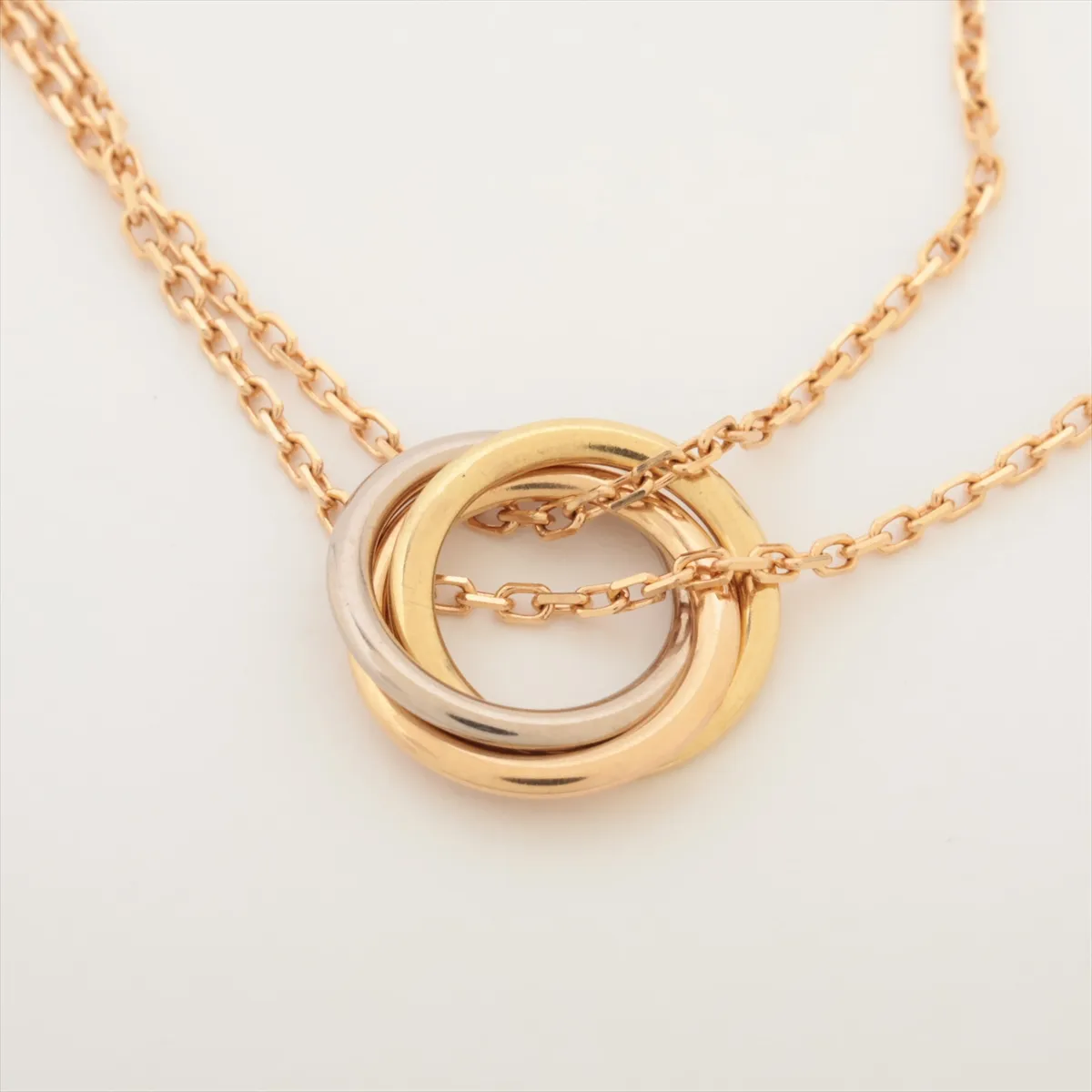 Sweet Trinity Bracelet 750 (Yellow Gold x Pink Gold x White Gold) 2.2g EQU798 — view 3